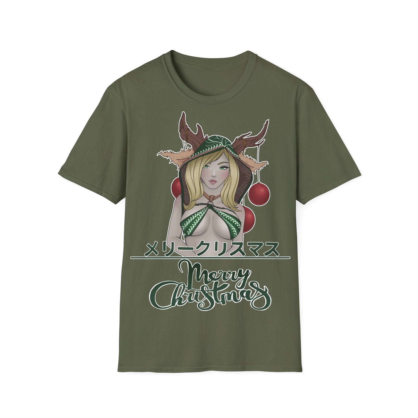 "Merry Christmas - Deer Girl" T-Shirt