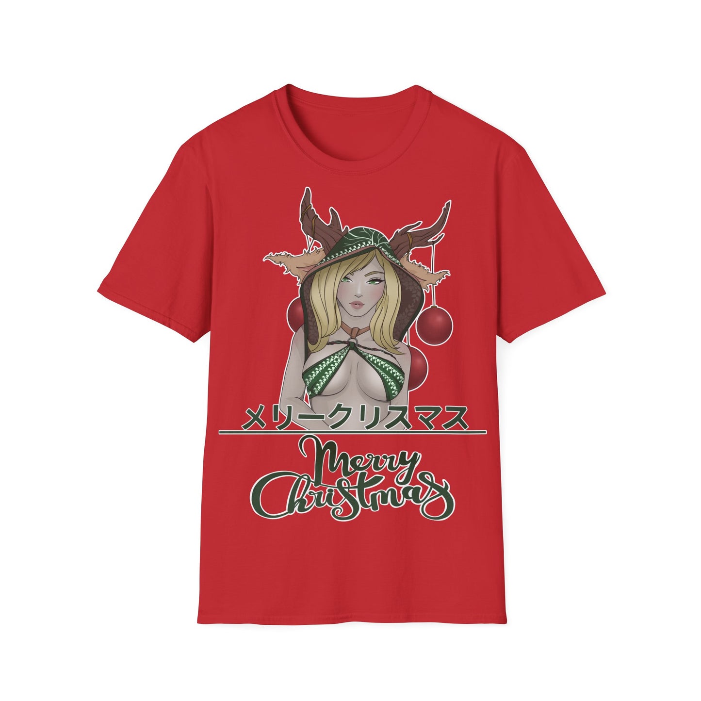 "Merry Christmas - Deer Girl" T-Shirt