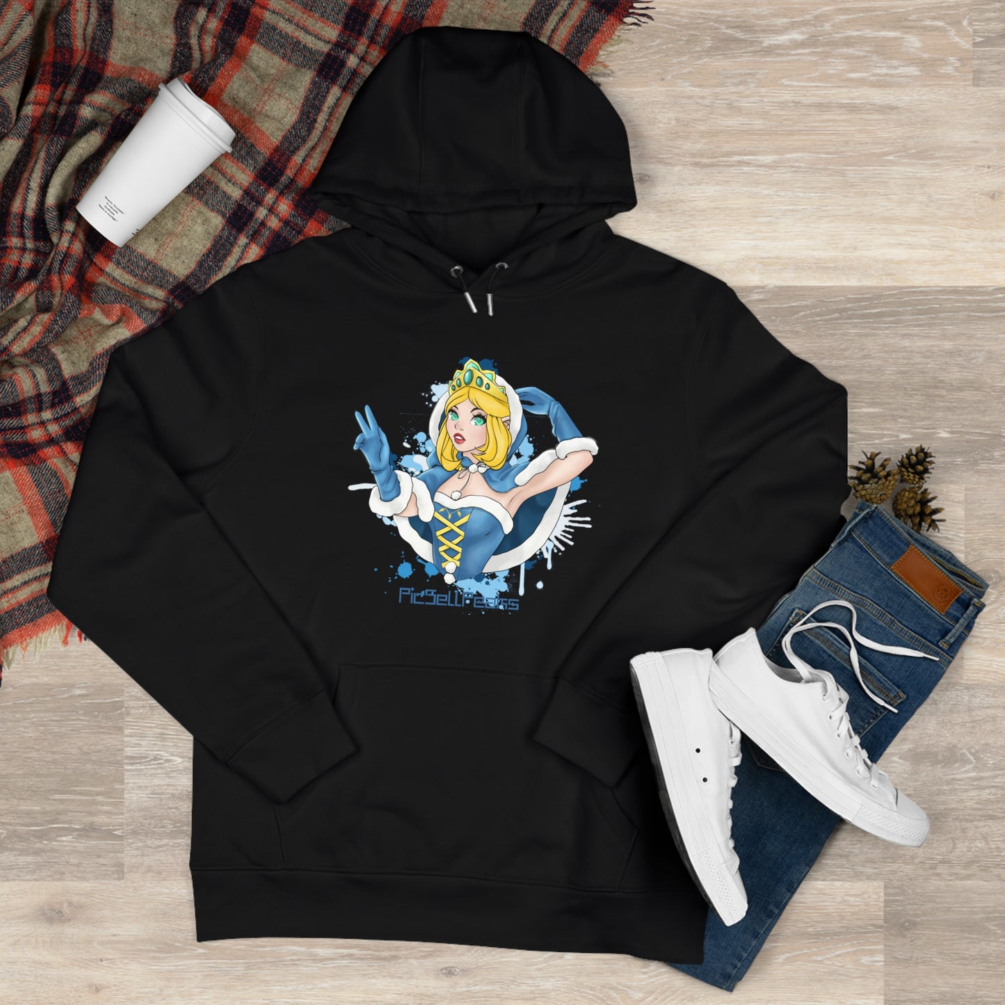 PicSellPeaks Wearable Art Hoodies - "Yuki" - PicSellPeaks Store