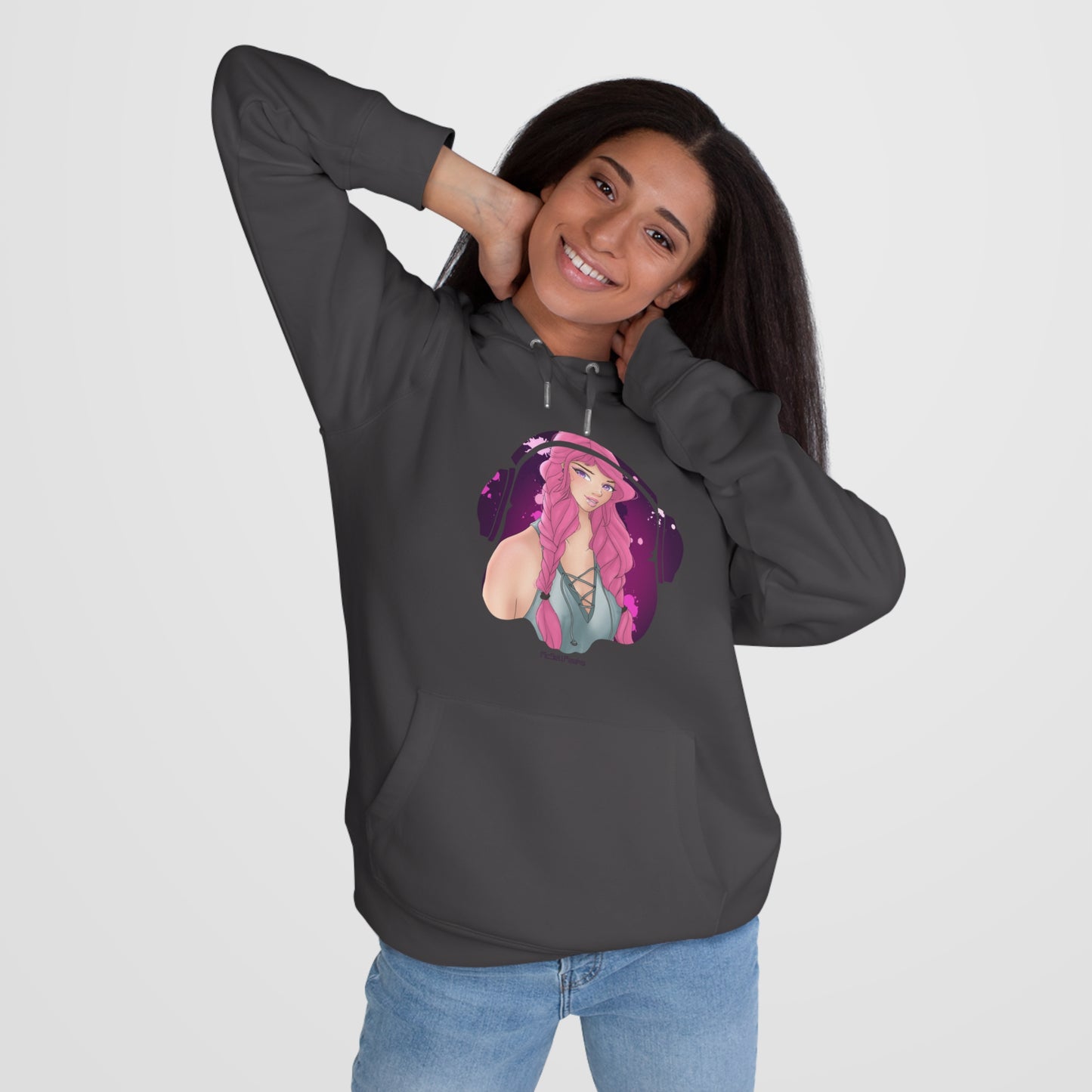 PicSellPeaks Wearable Art Hoodie Line "Hana" - PicSellPeaks Store