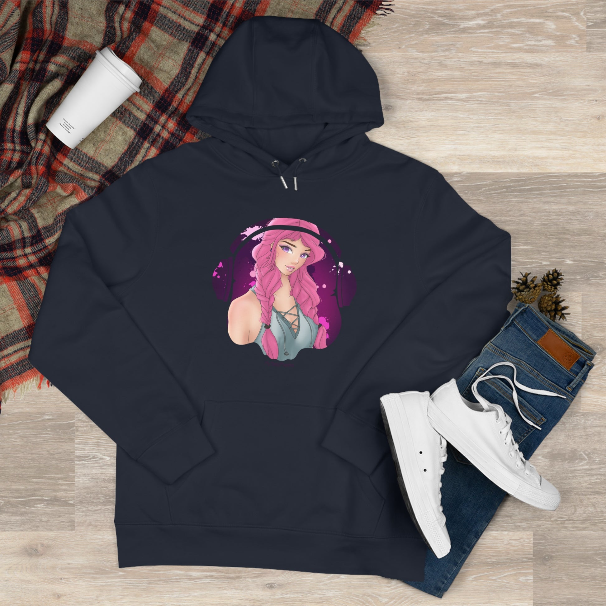 PicSellPeaks Wearable Art Hoodie Line "Hana" - PicSellPeaks Store