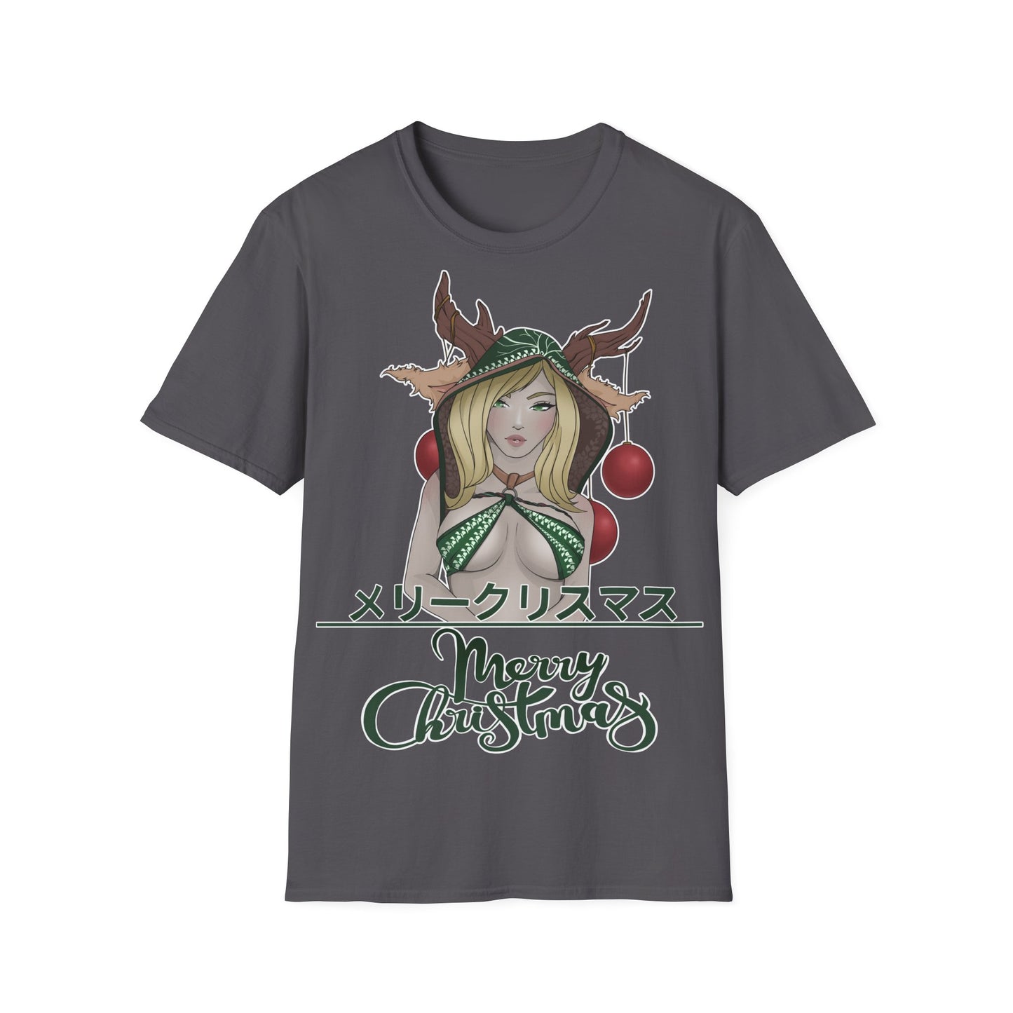 "Merry Christmas - Deer Girl" T-Shirt