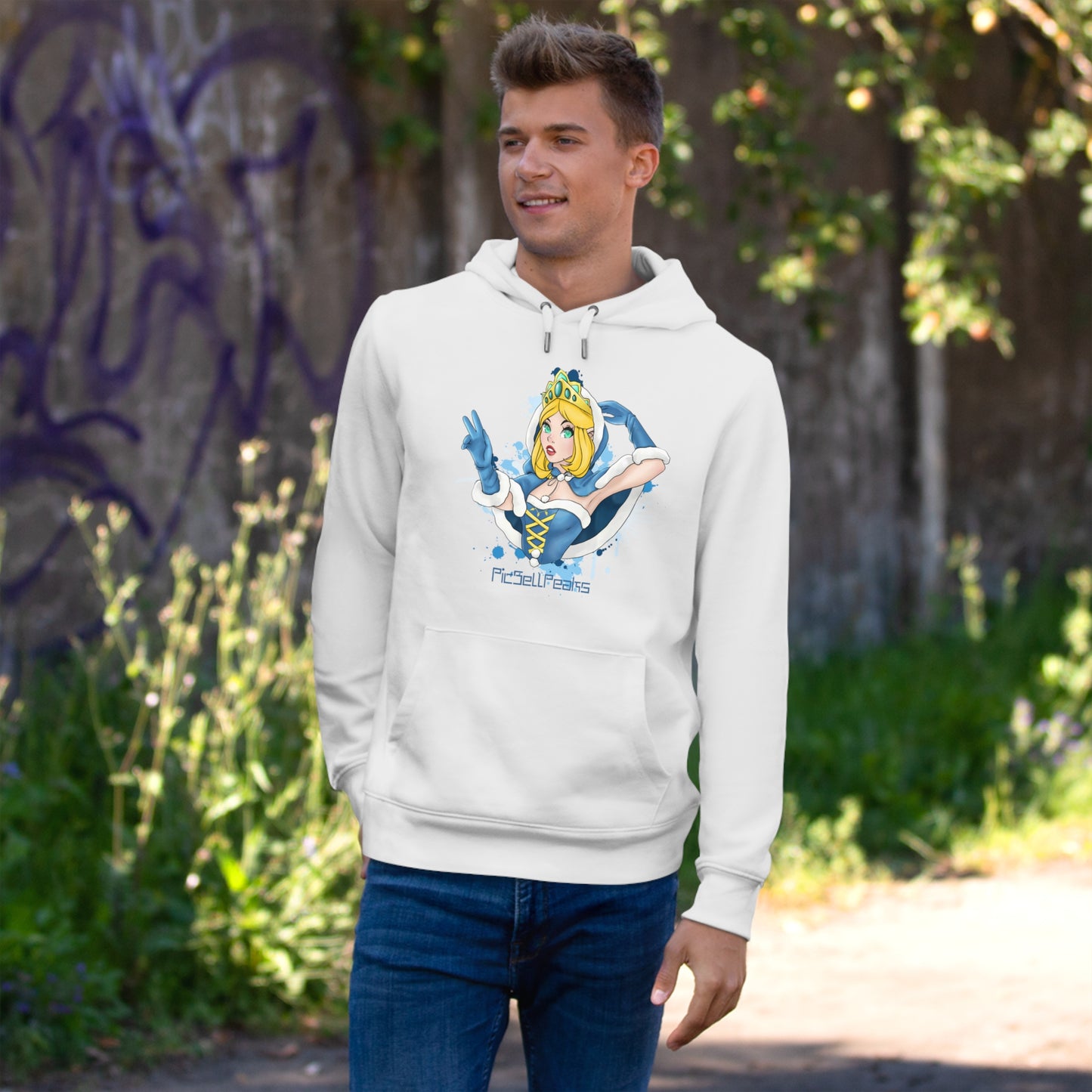 PicSellPeaks Wearable Art Hoodies - "Yuki" - PicSellPeaks Store