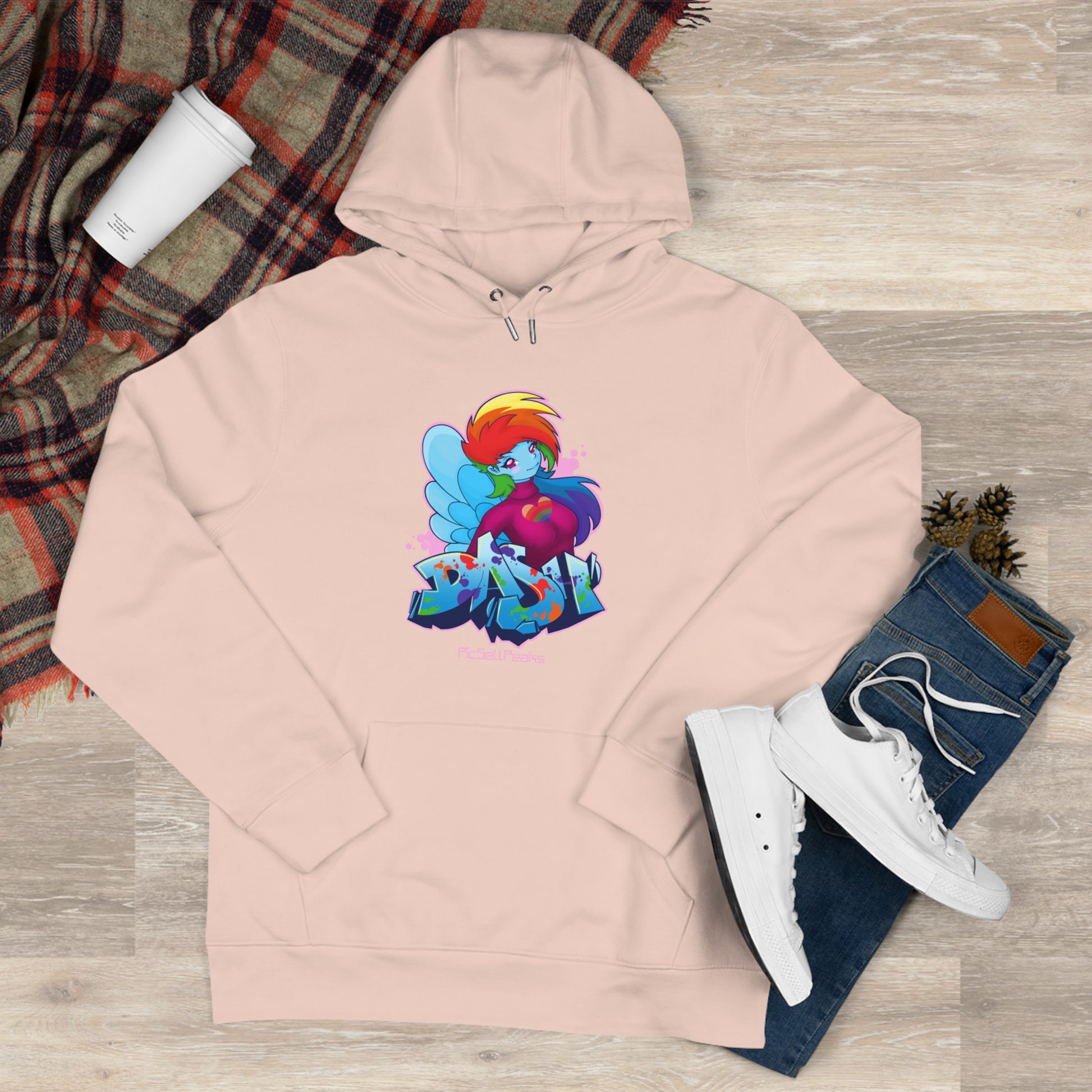 PicSellPeaks Wearable Art Hoodies - "Dash" - PicSellPeaks Store