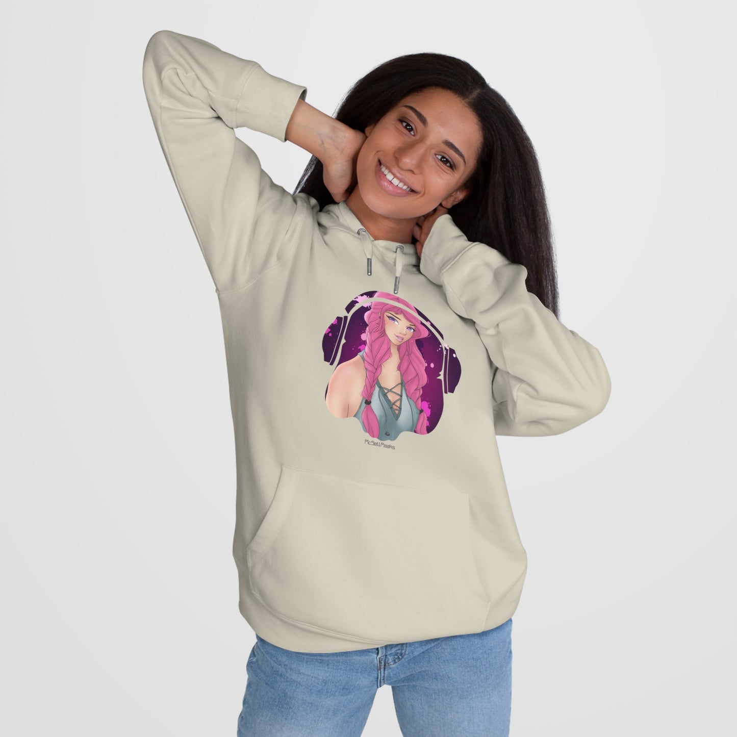 PicSellPeaks Wearable Art Hoodie Line "Hana" - PicSellPeaks Store