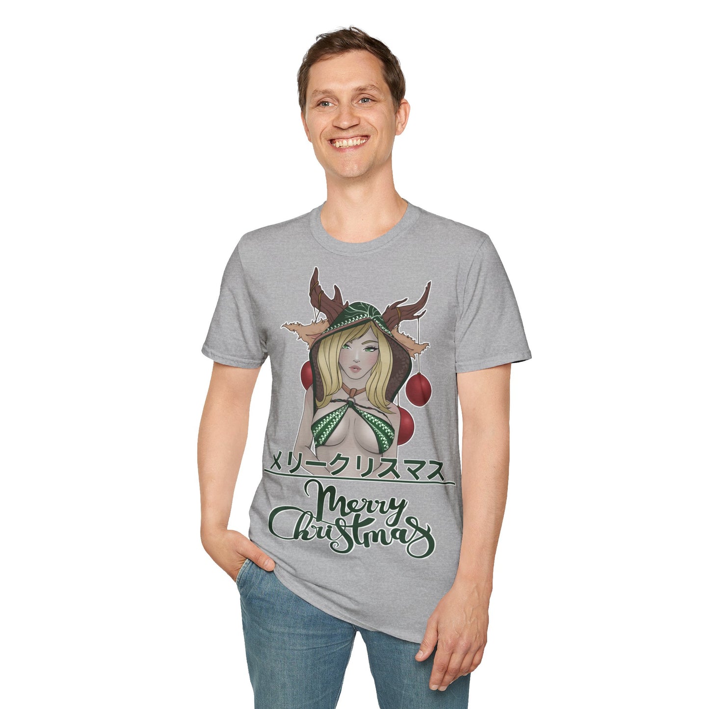 "Merry Christmas - Deer Girl" T-Shirt