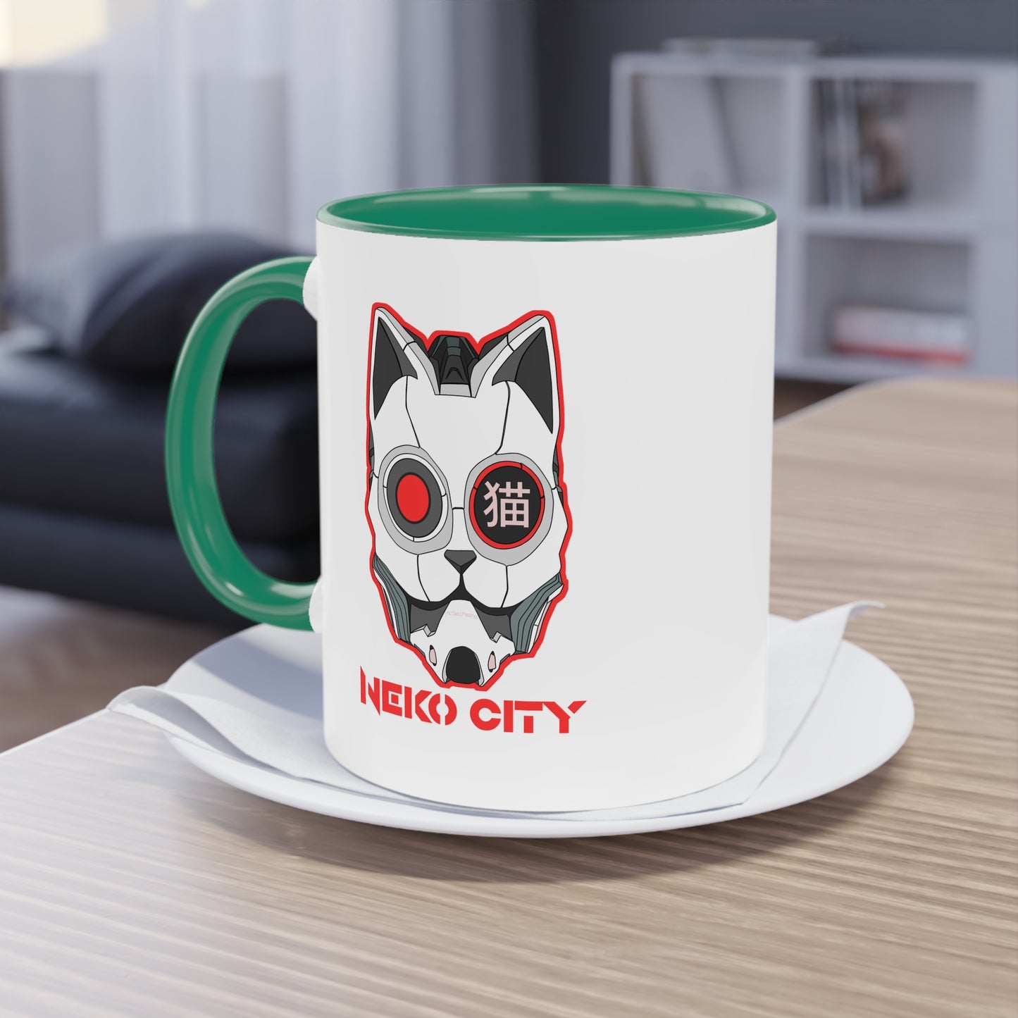 Neko City Mug - PicSellPeaks Store