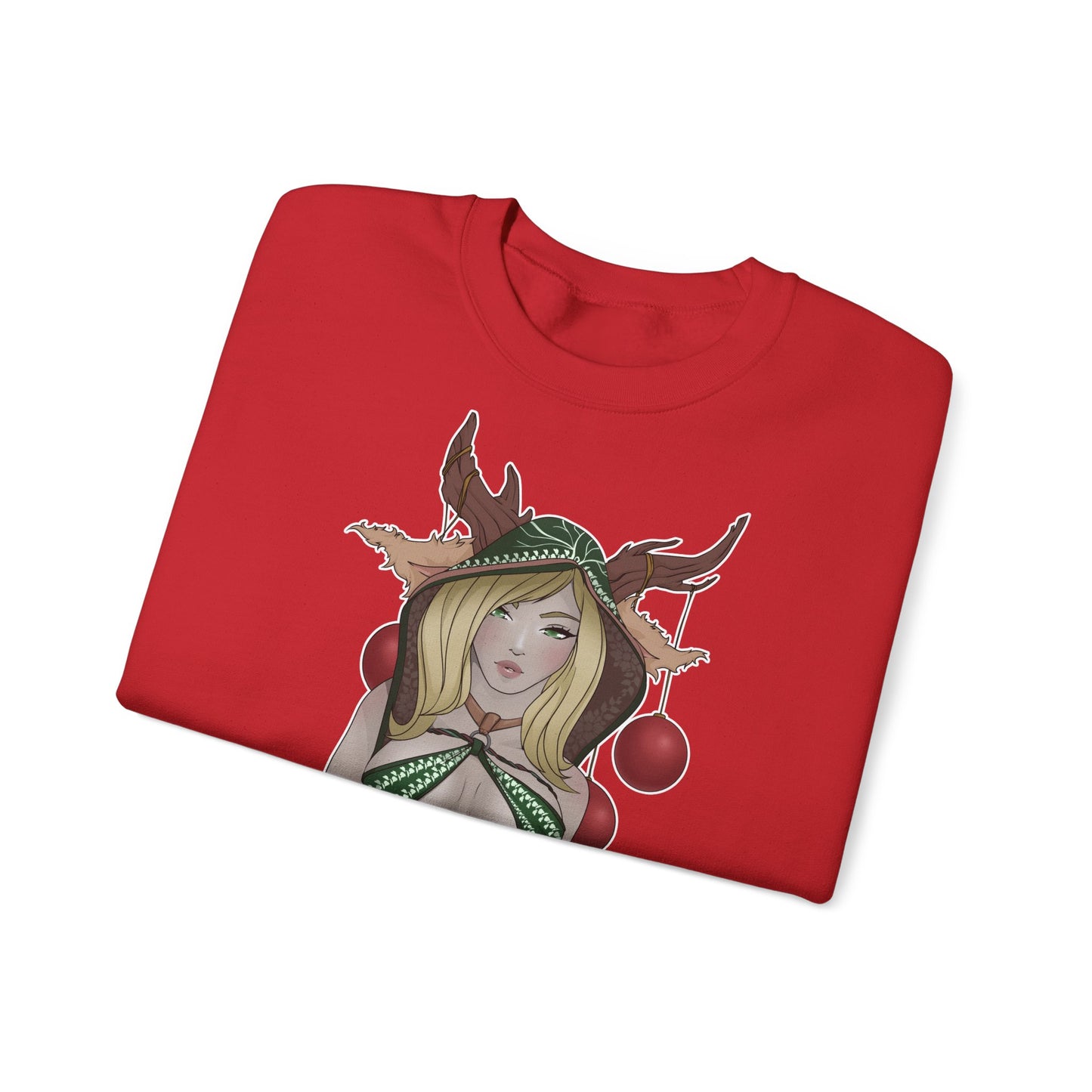 "Merry Christmas - Deer Girl" Pullover