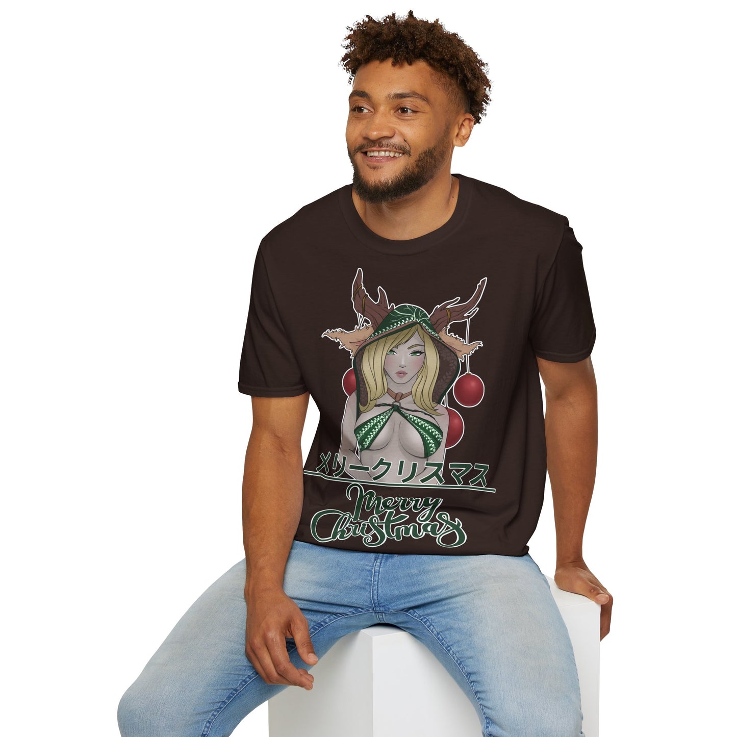 "Merry Christmas - Deer Girl" T-Shirt