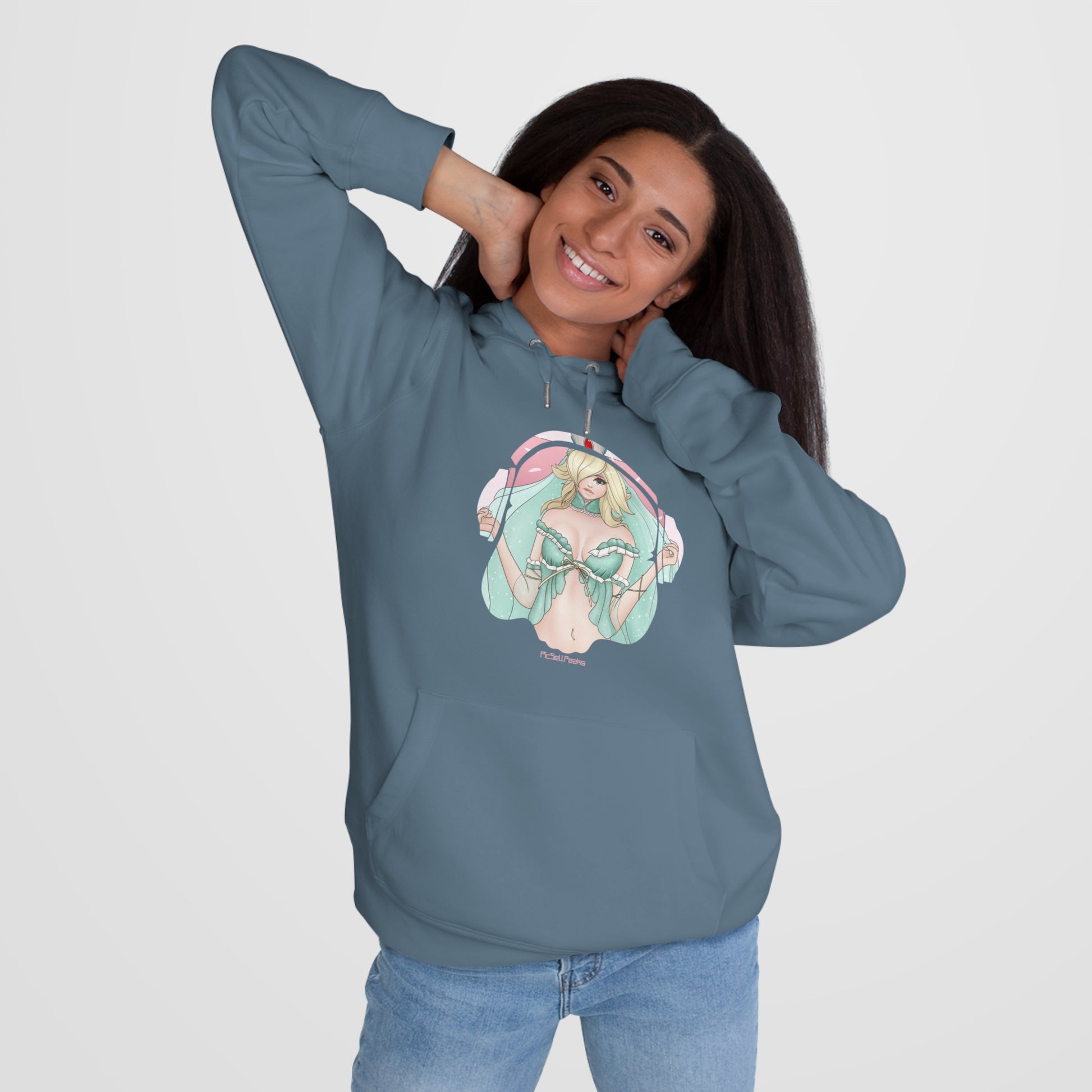 PicSellPeaks Wearable Art Hoodies - "Raku" - PicSellPeaks Store