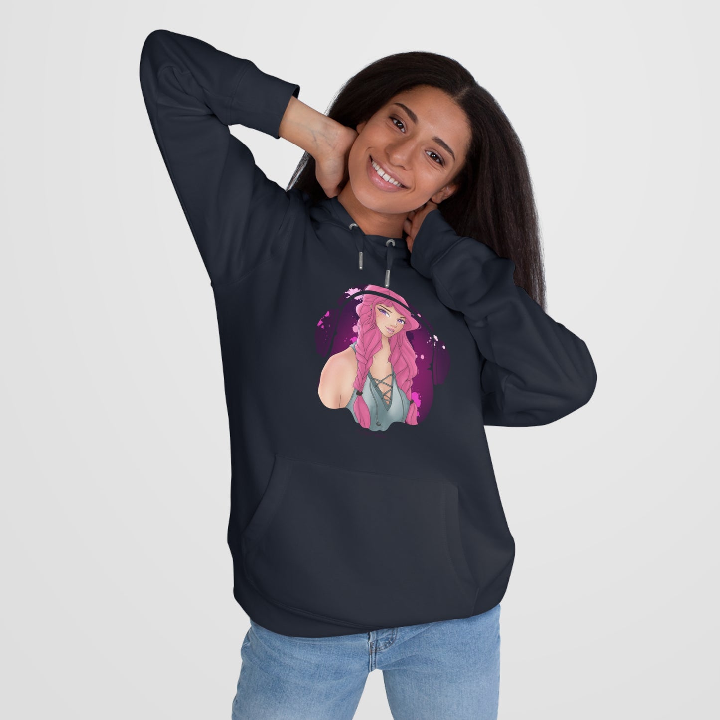 PicSellPeaks Wearable Art Hoodie Line "Hana" - PicSellPeaks Store