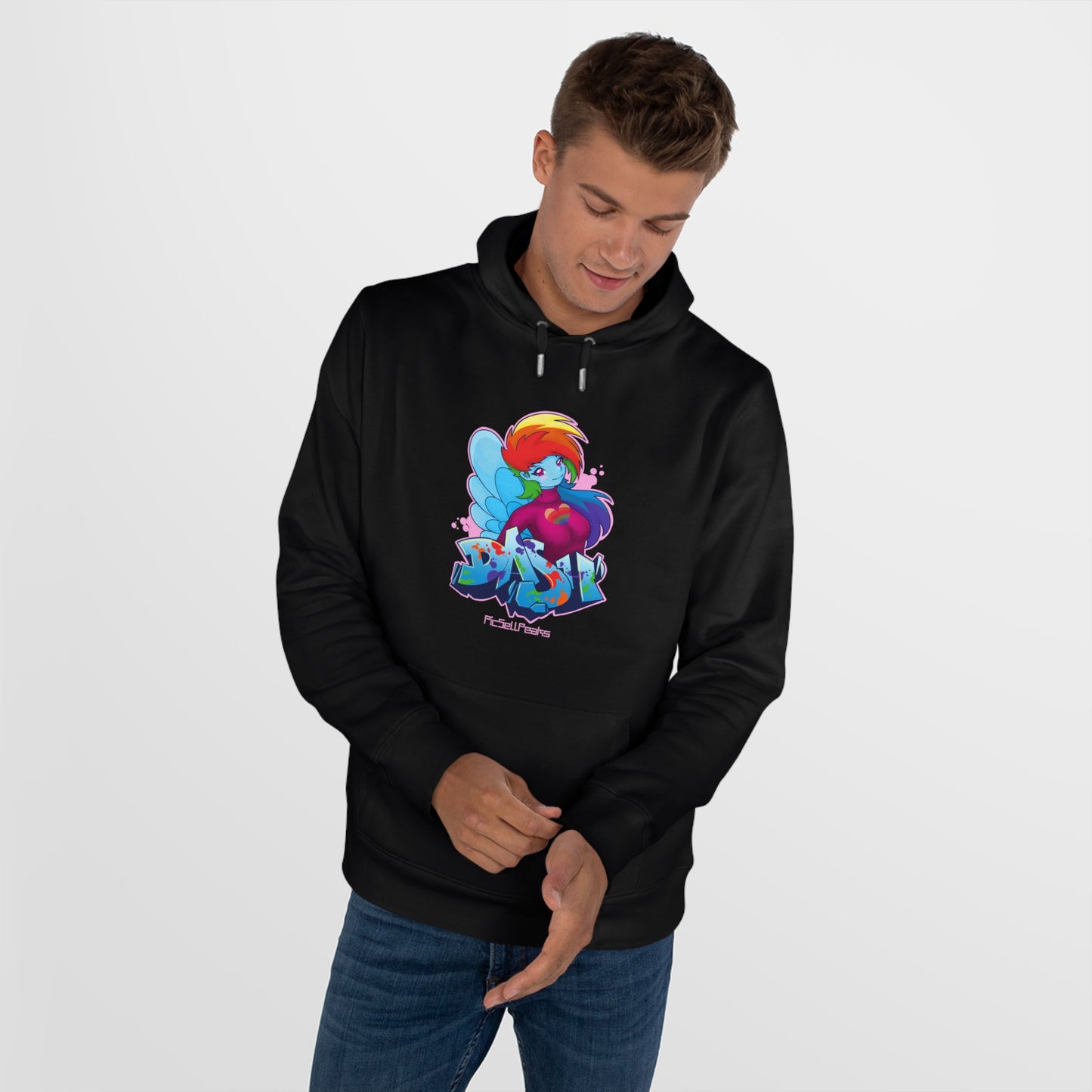 PicSellPeaks Wearable Art Hoodies - "Dash" - PicSellPeaks Store