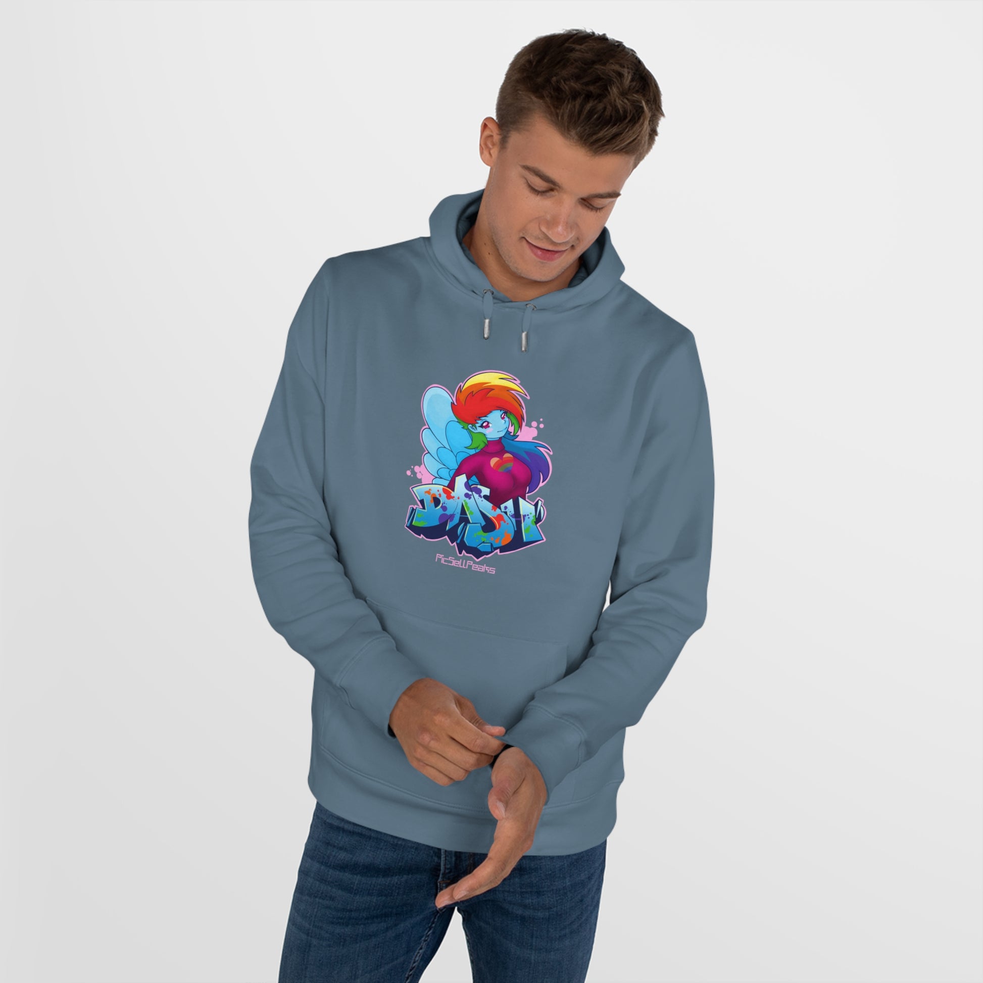 PicSellPeaks Wearable Art Hoodies - "Dash" - PicSellPeaks Store