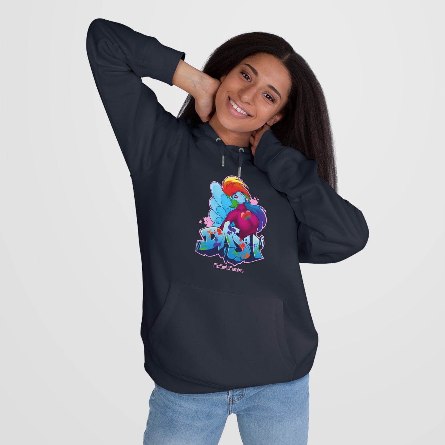 PicSellPeaks Wearable Art Hoodies - "Dash" - PicSellPeaks Store