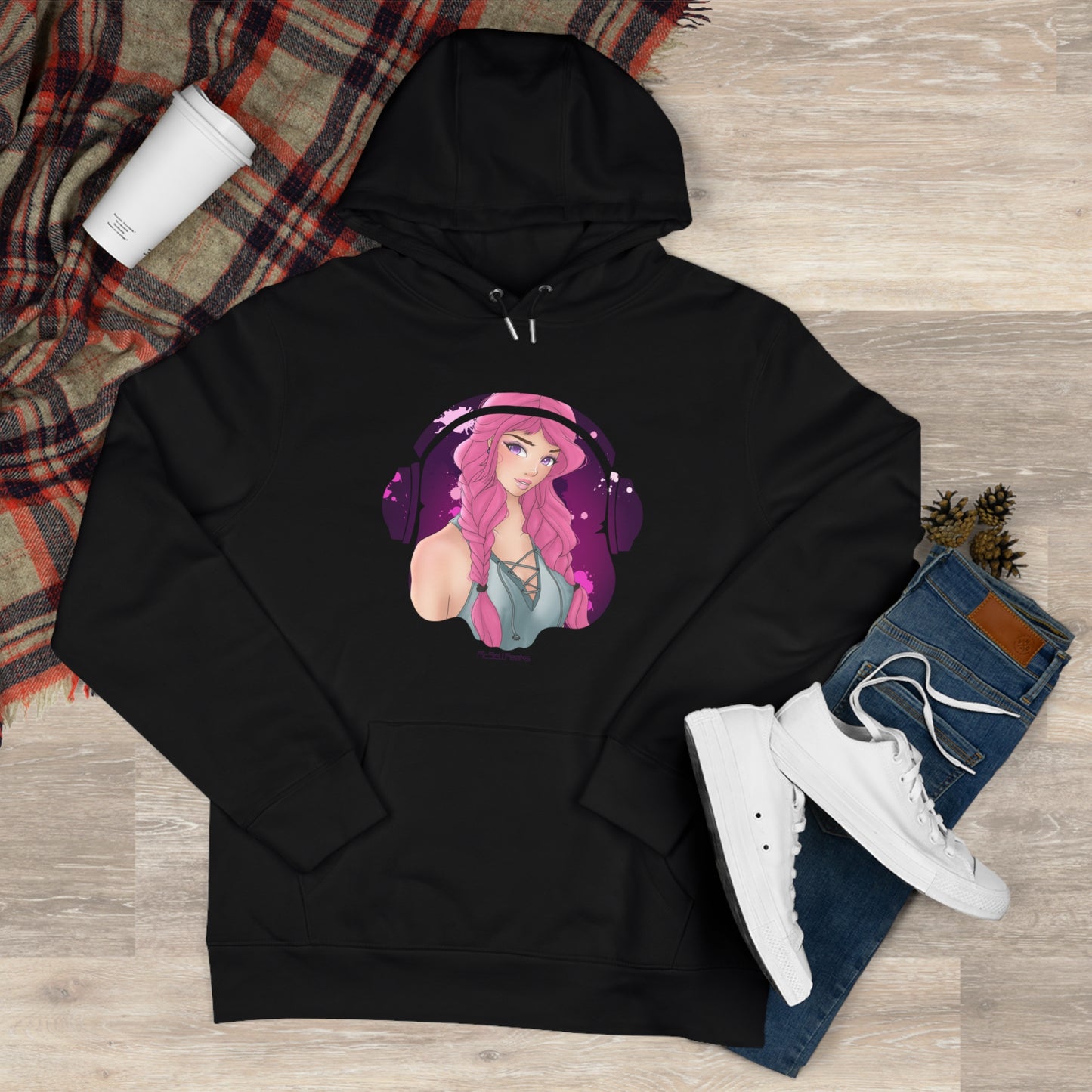 PicSellPeaks Wearable Art Hoodie Line "Hana" - PicSellPeaks Store