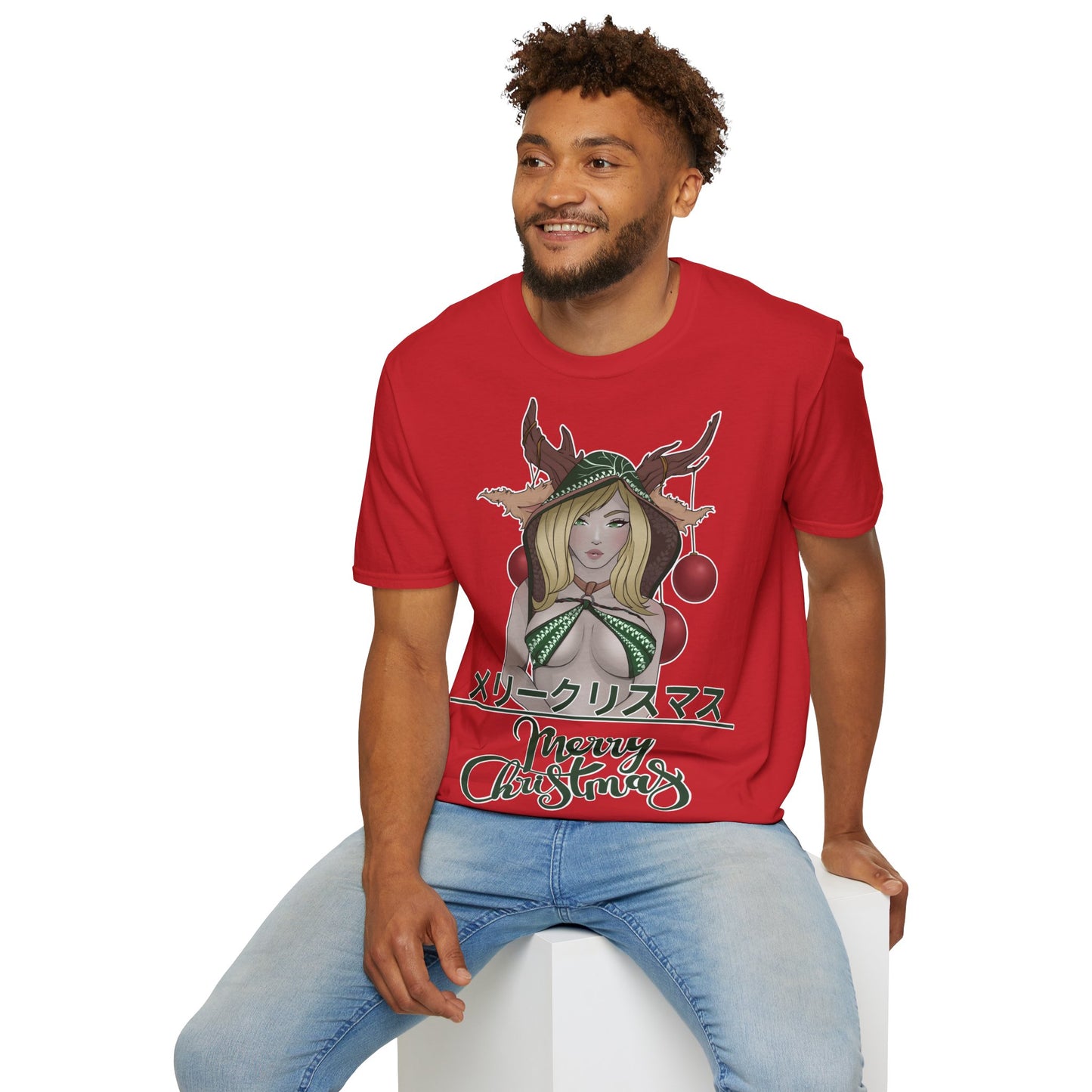 "Merry Christmas - Deer Girl" T-Shirt