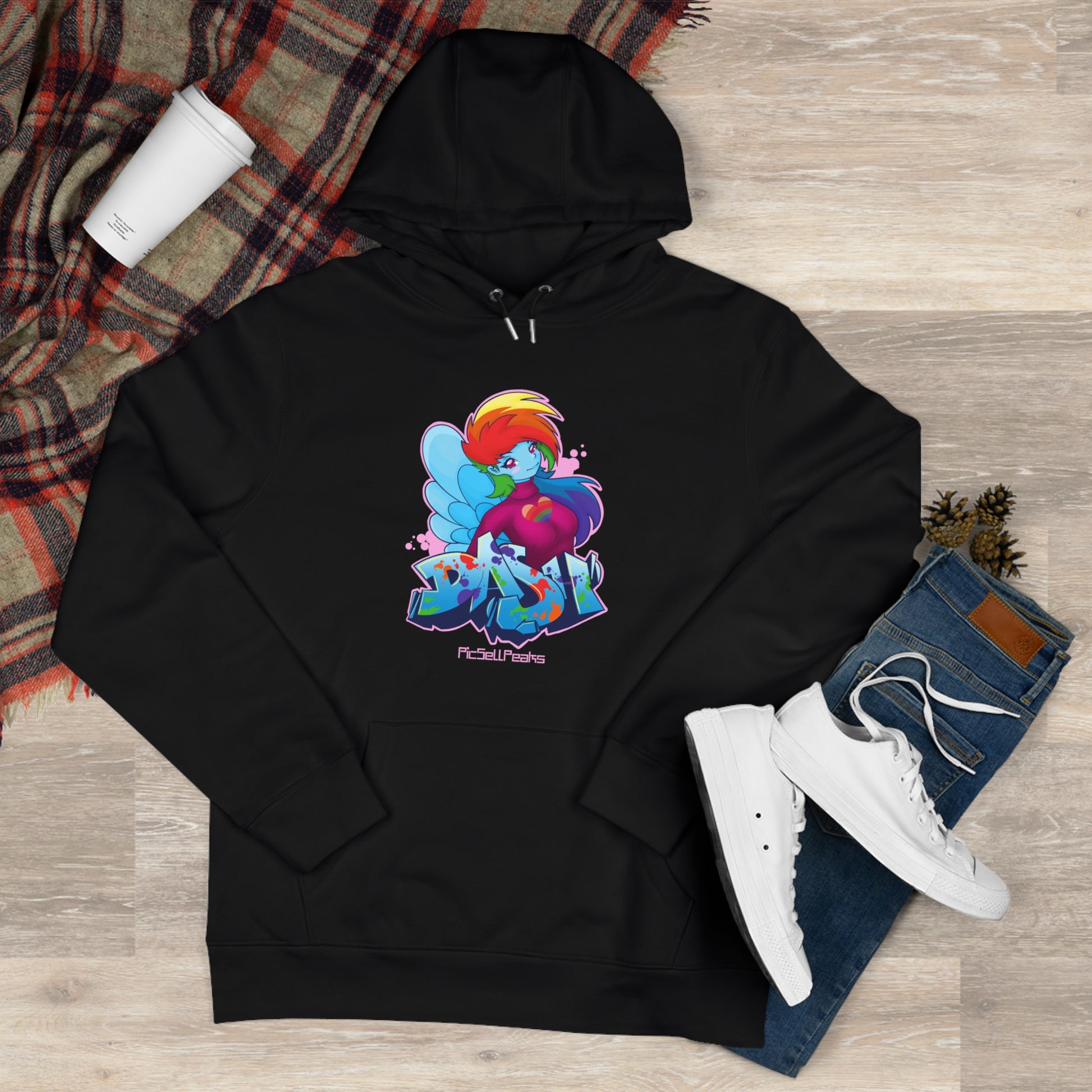 PicSellPeaks Wearable Art Hoodies - "Dash" - PicSellPeaks Store