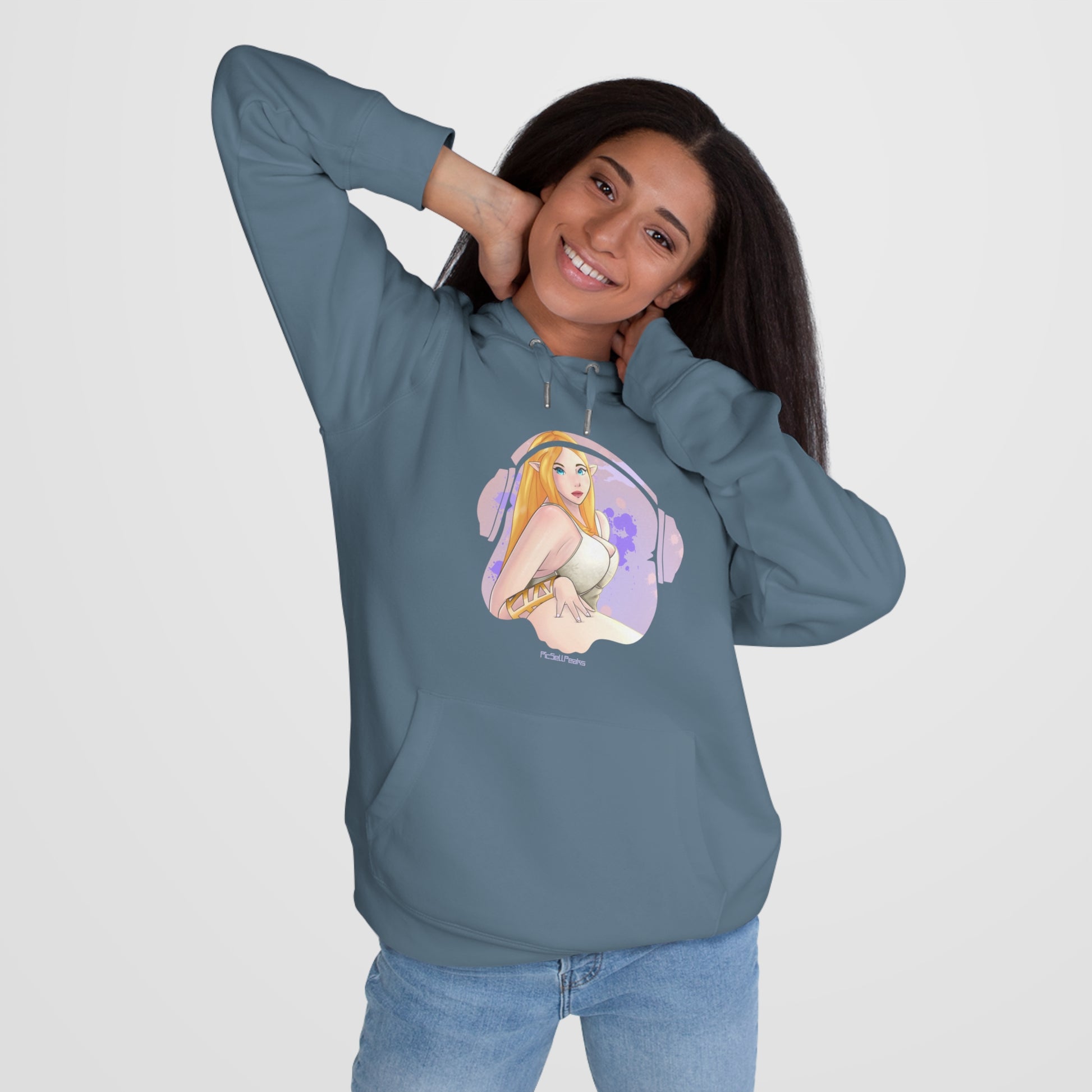 PicSellPeaks Wearable Art Hoodie - "Arien" - PicSellPeaks Store