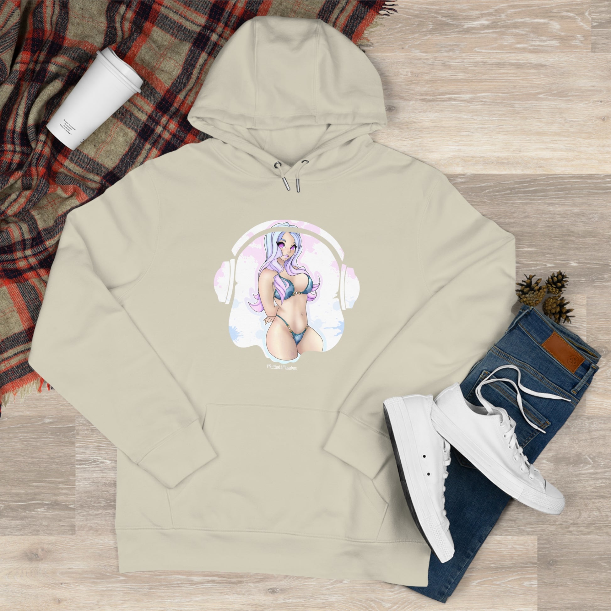 PicSellPeaks Wearable Art Hoodies - "Haru" - PicSellPeaks Store