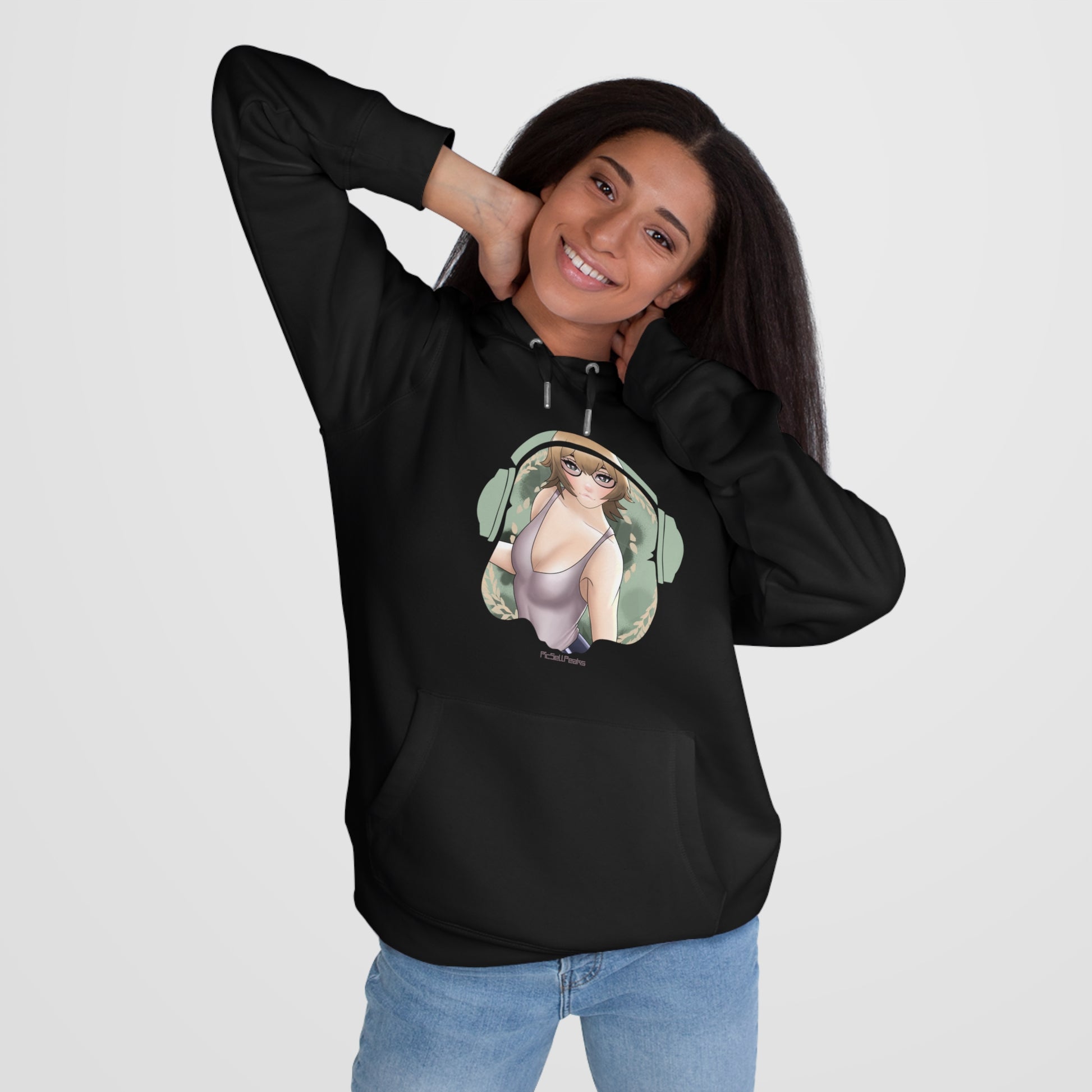 PicSellPeaks Wearable Art Hoodies - "Kiku" - PicSellPeaks Store