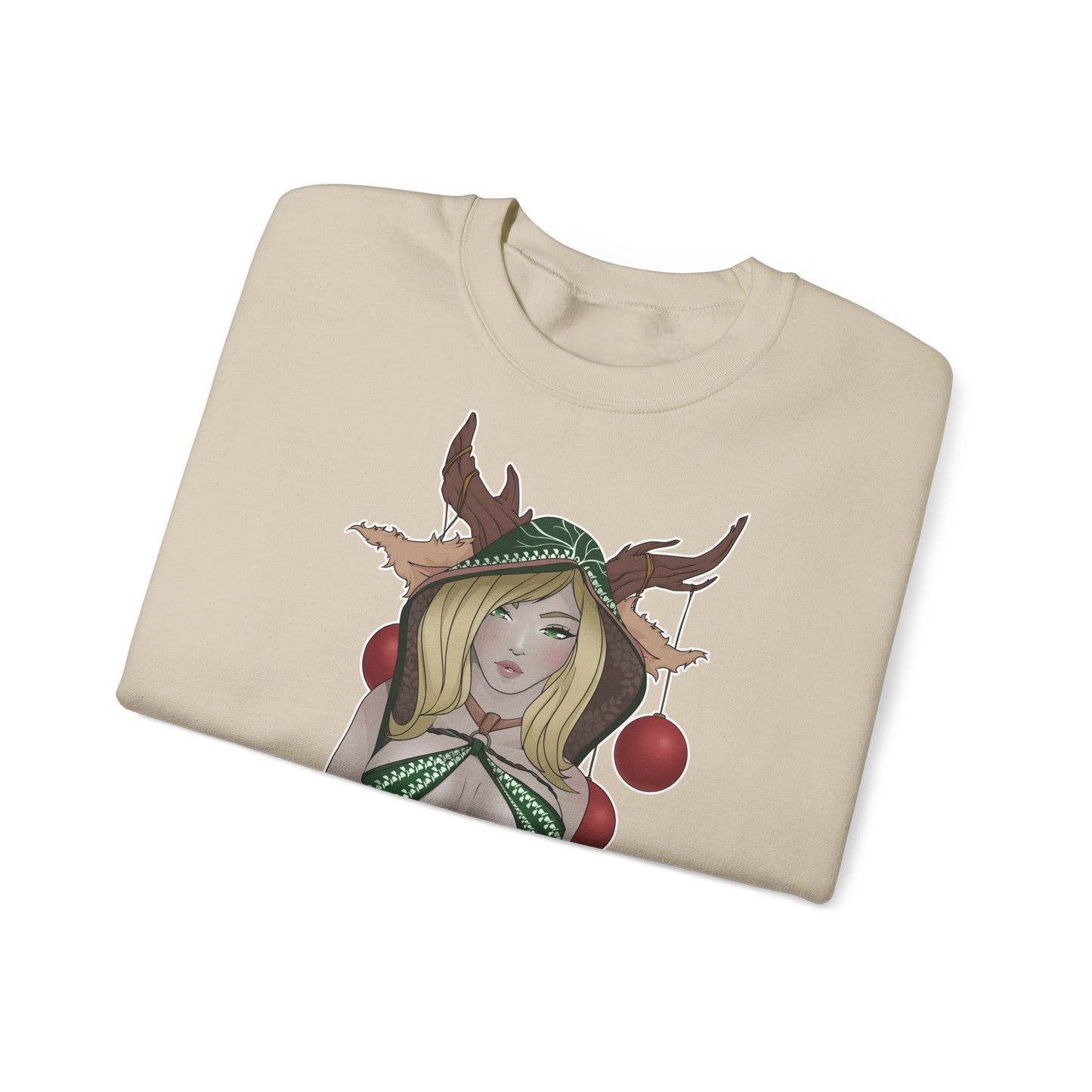 "Merry Christmas - Deer Girl" Pullover