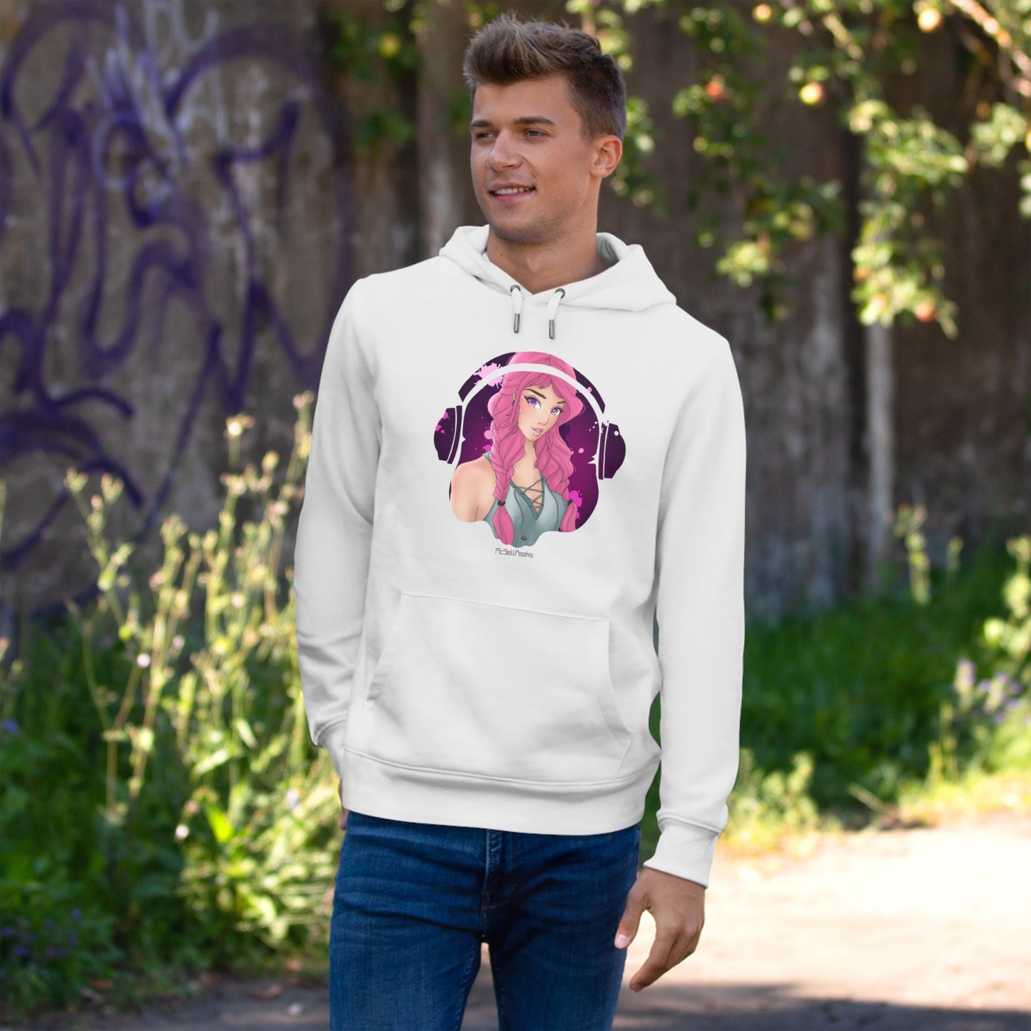 PicSellPeaks Wearable Art Hoodie Line "Hana" - PicSellPeaks Store