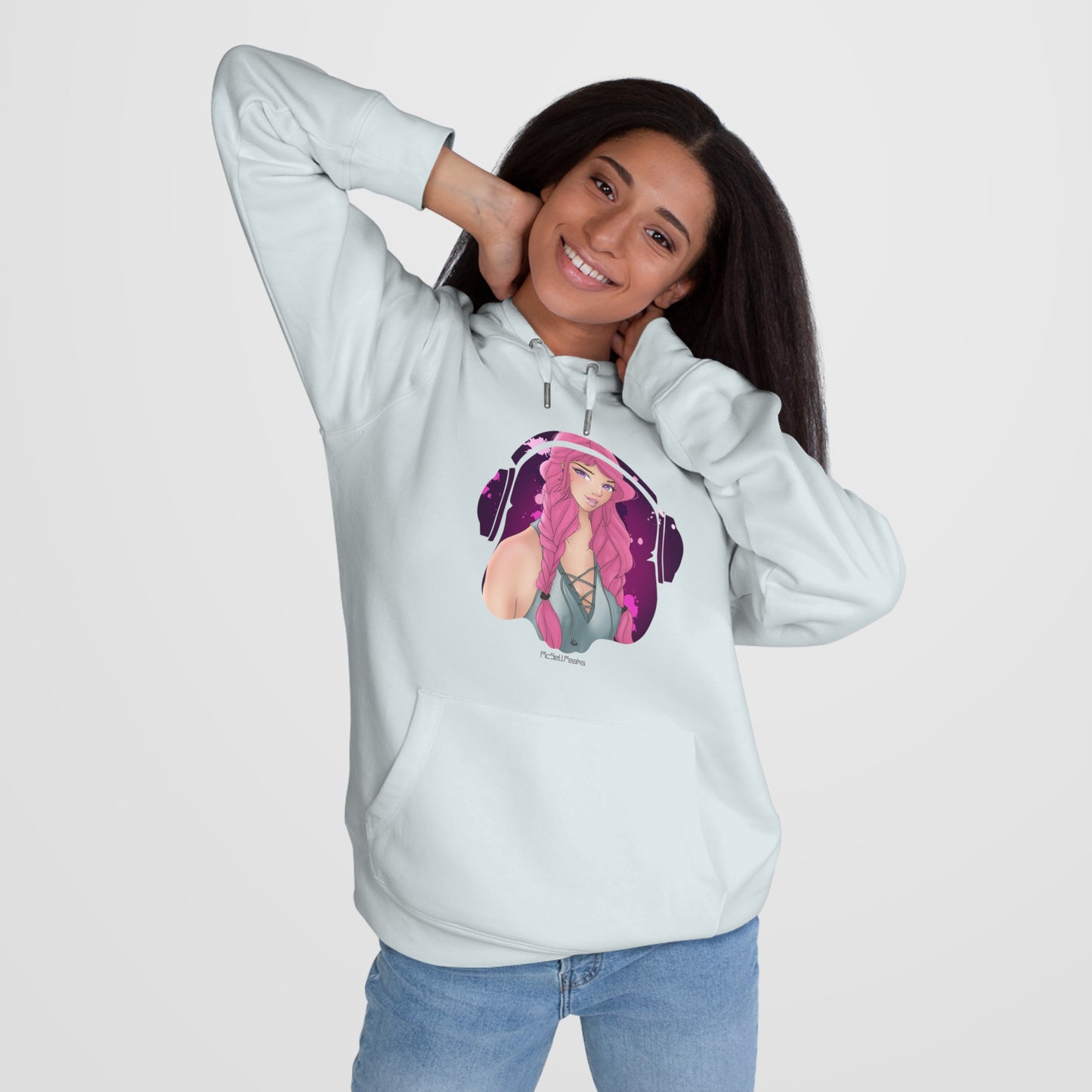 PicSellPeaks Wearable Art Hoodie Line "Hana" - PicSellPeaks Store