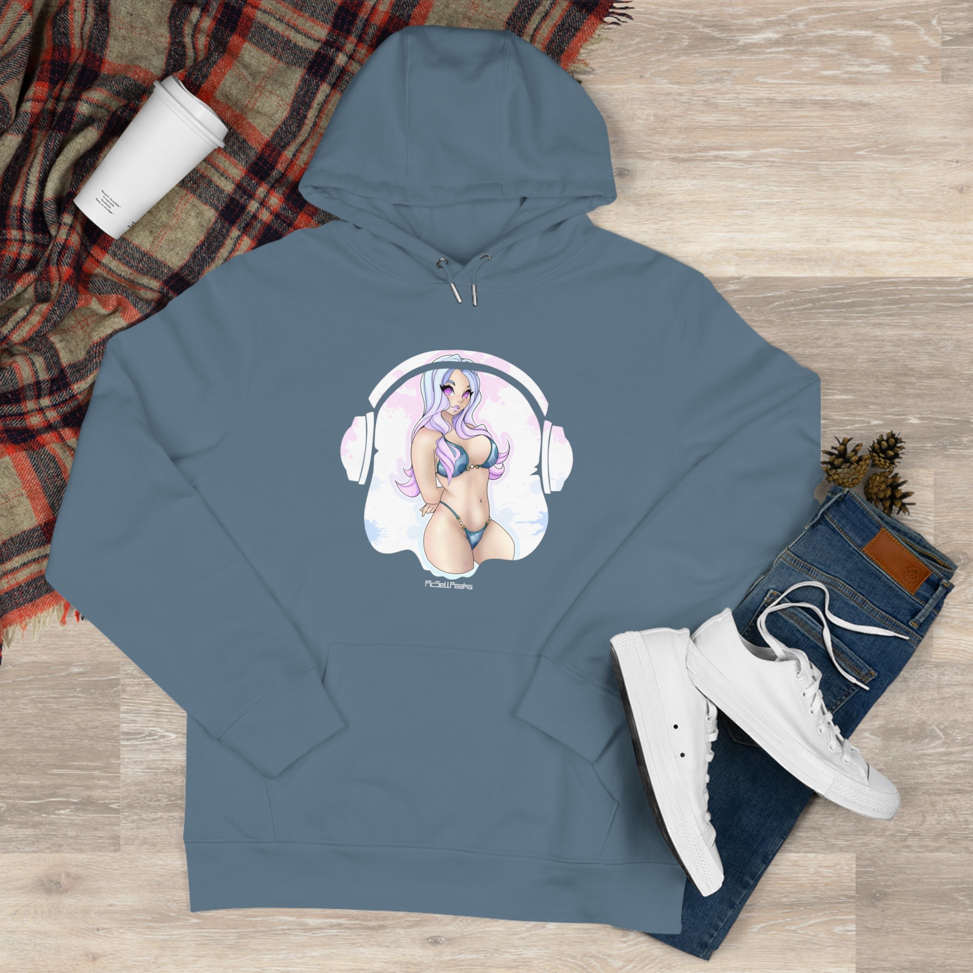 PicSellPeaks Wearable Art Hoodies - "Haru" - PicSellPeaks Store