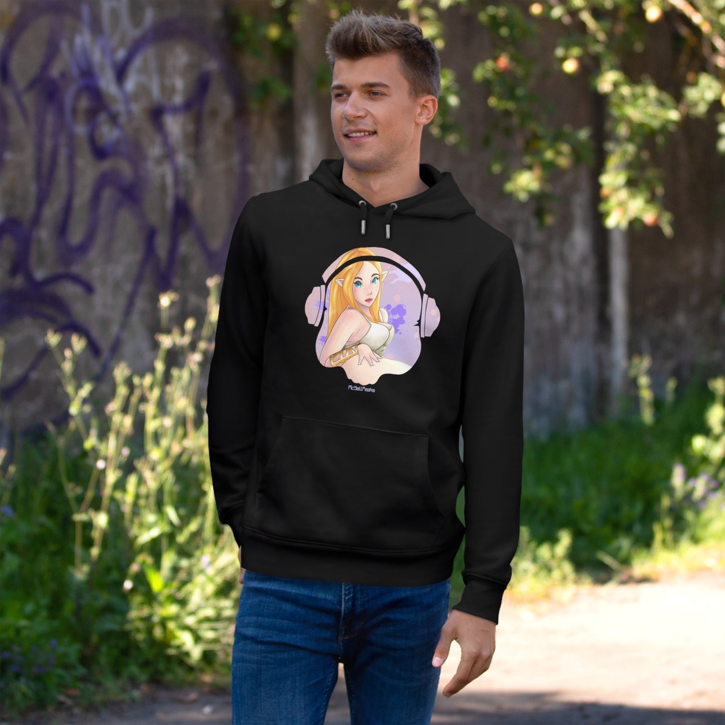 PicSellPeaks Wearable Art Hoodie - "Arien" - PicSellPeaks Store