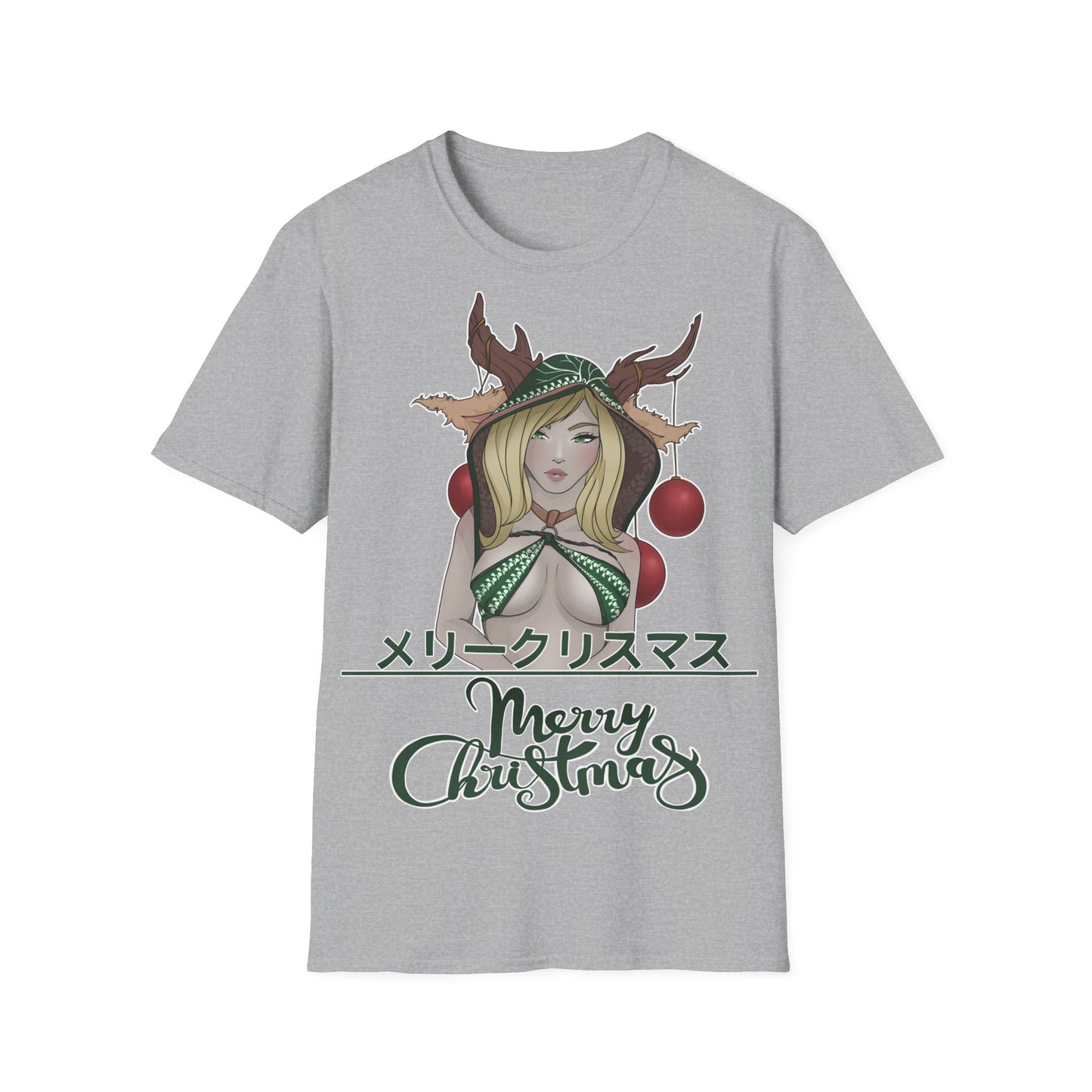 "Merry Christmas - Deer Girl" T-Shirt