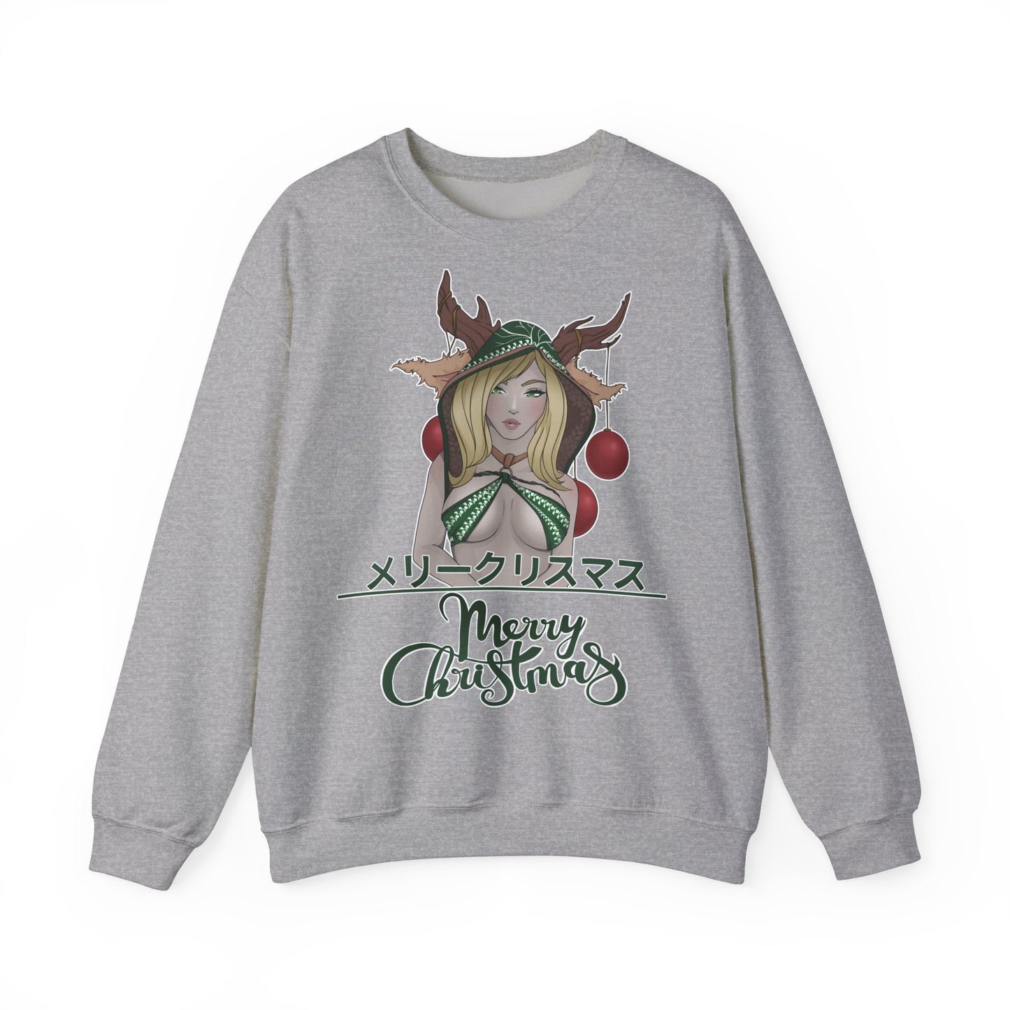 "Merry Christmas - Deer Girl" Pullover