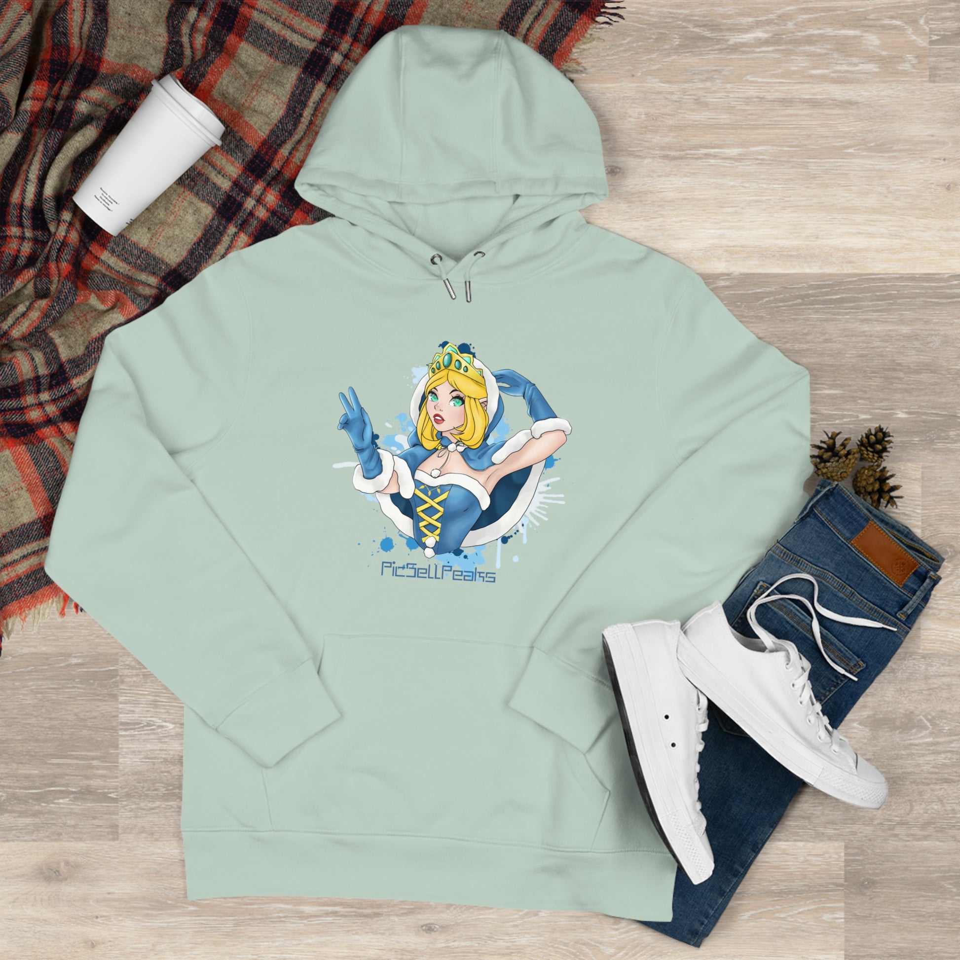 PicSellPeaks Wearable Art Hoodies - "Yuki" - PicSellPeaks Store