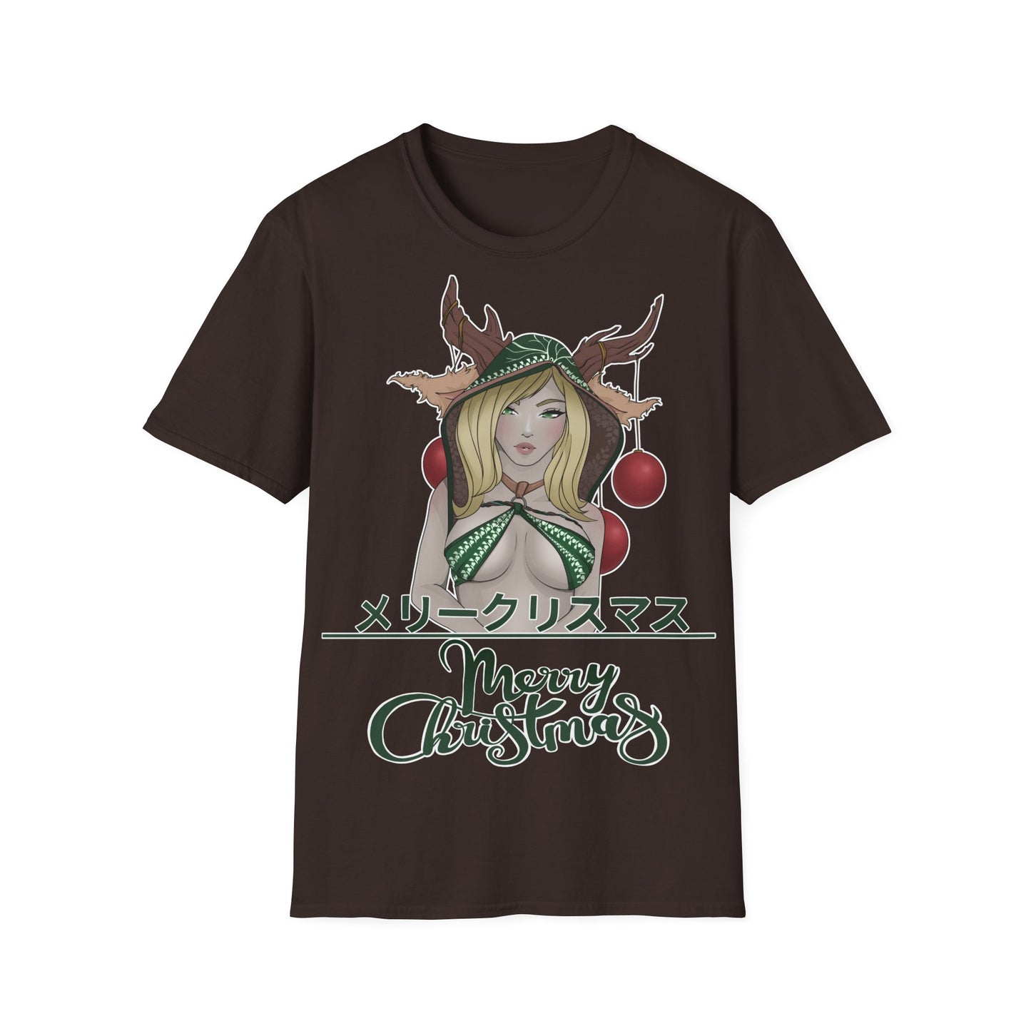 "Merry Christmas - Deer Girl" T-Shirt