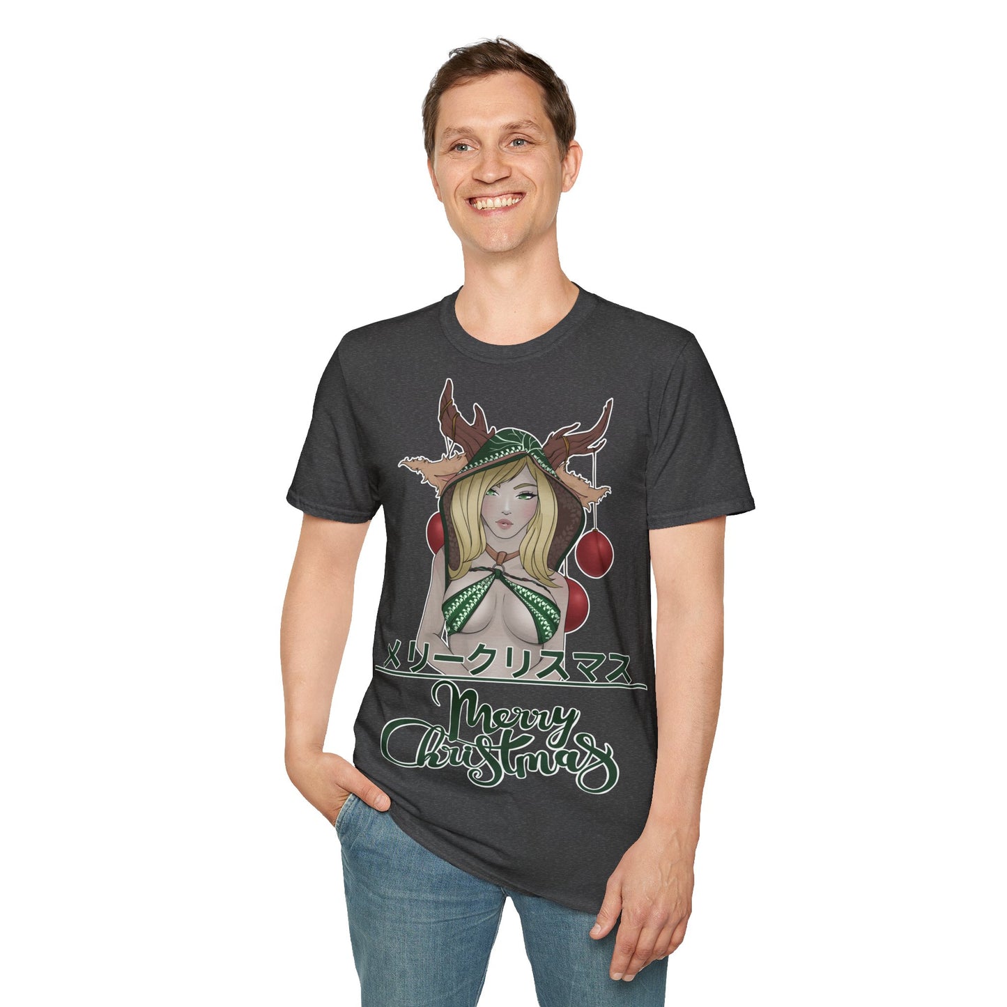 "Merry Christmas - Deer Girl" T-Shirt