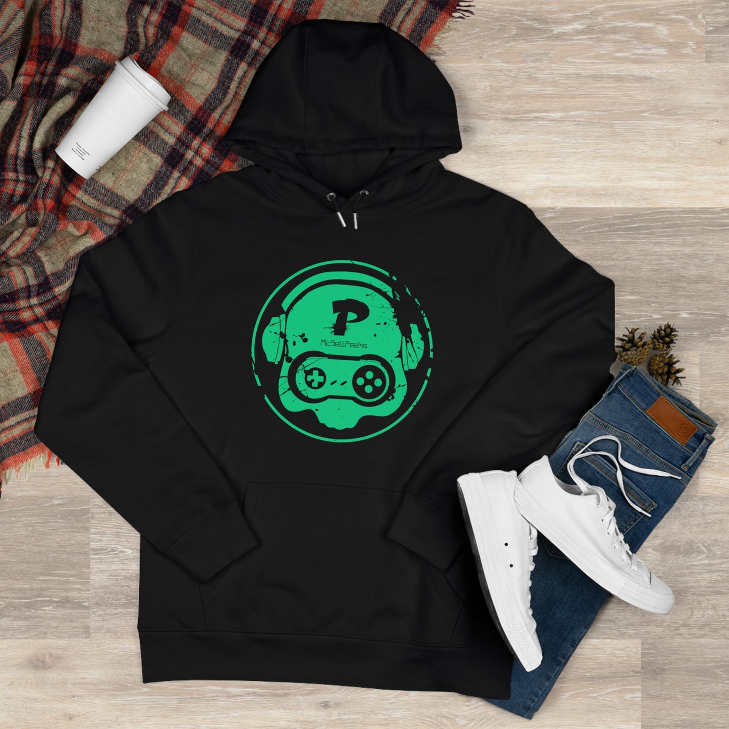 PicSellPeaks Skull Logo Hoodie - PicSellPeaks Store