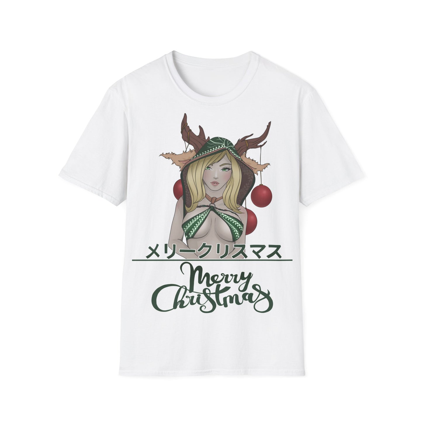 "Merry Christmas - Deer Girl" T-Shirt