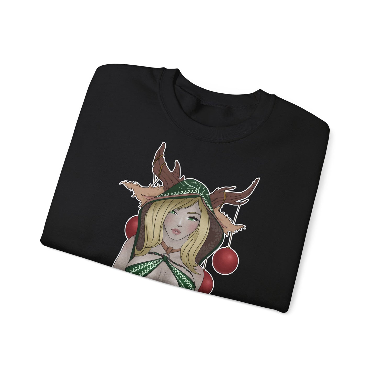 "Merry Christmas - Deer Girl" Pullover