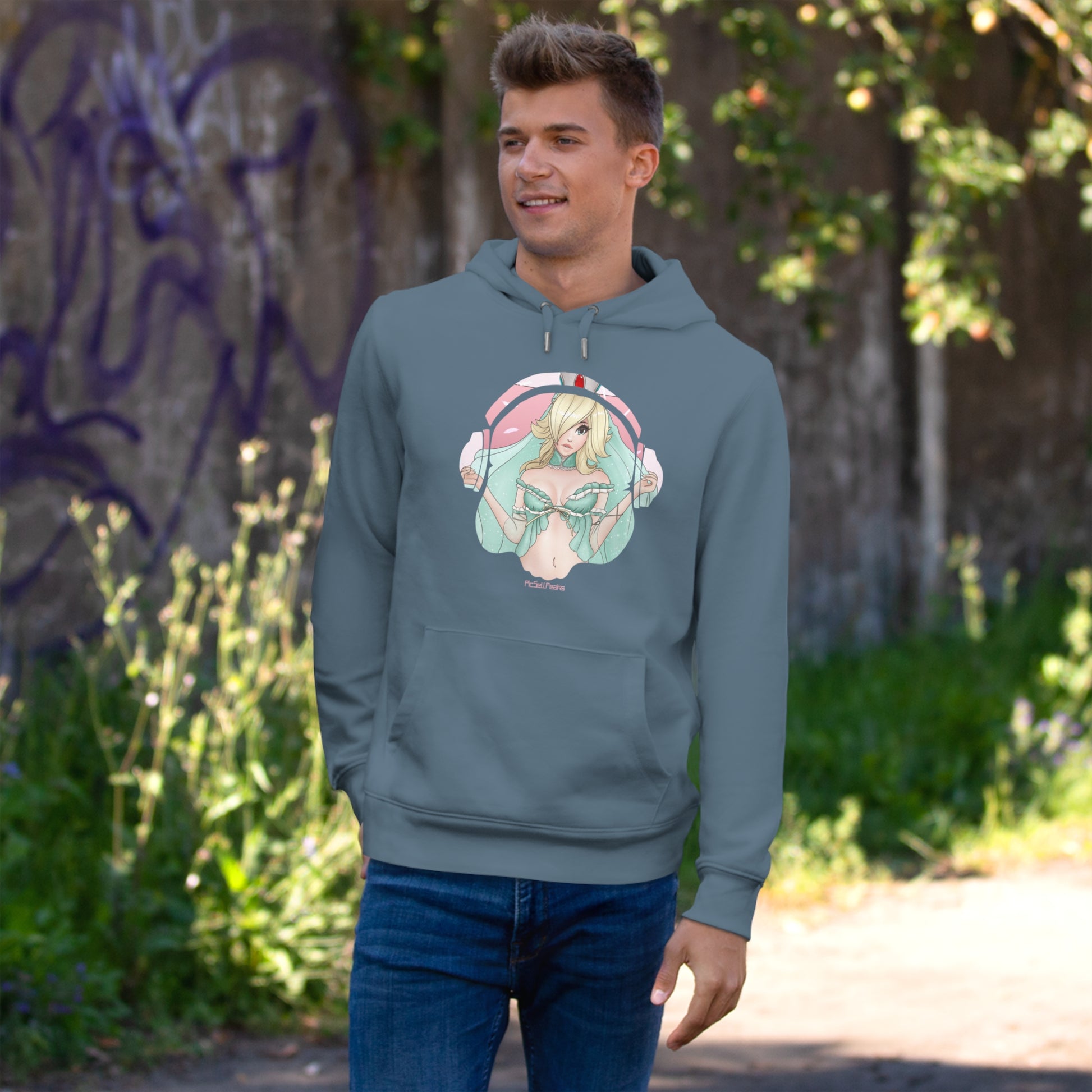 PicSellPeaks Wearable Art Hoodies - "Raku" - PicSellPeaks Store