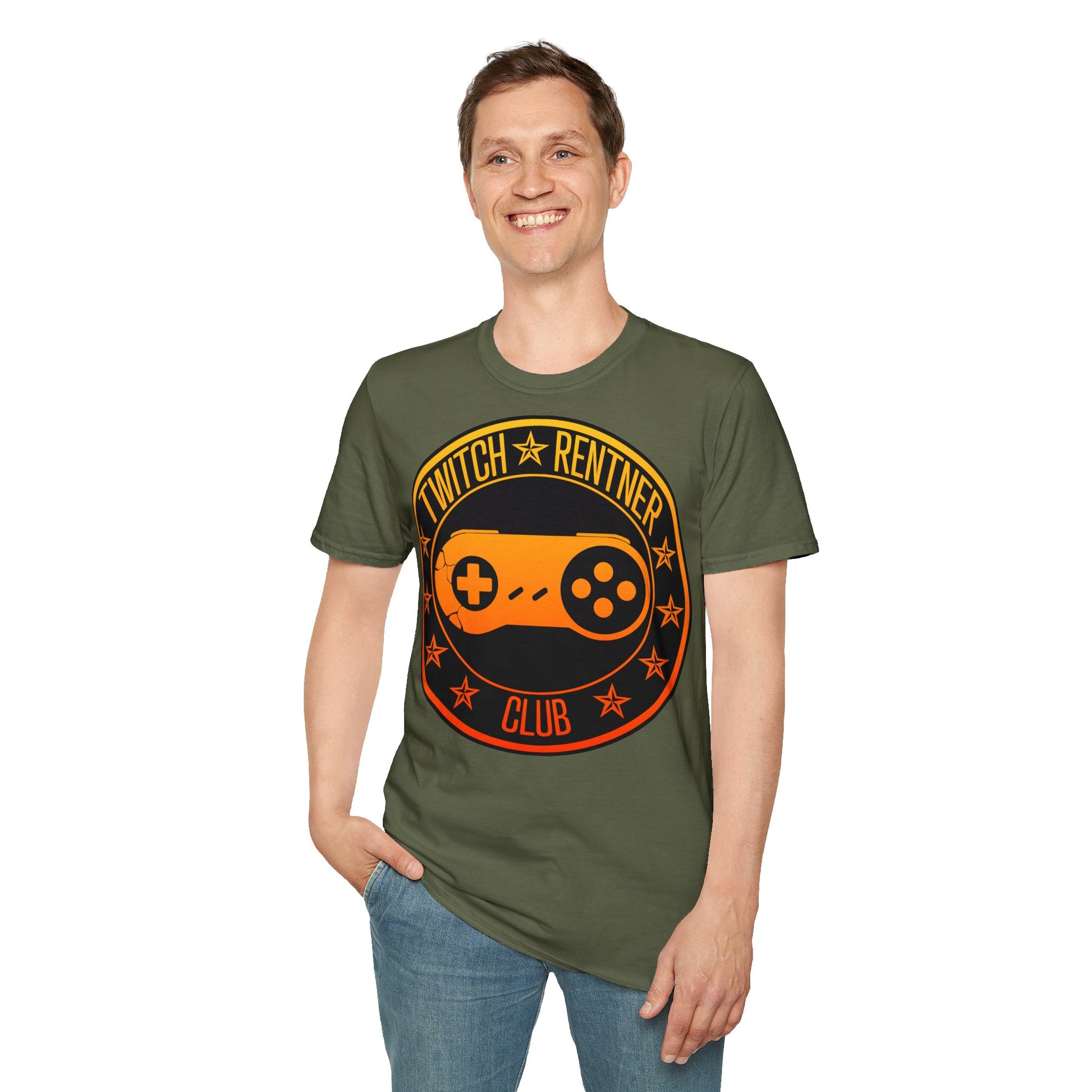 Twitch Rentner Club T-Shirt - PicSellPeaks Store