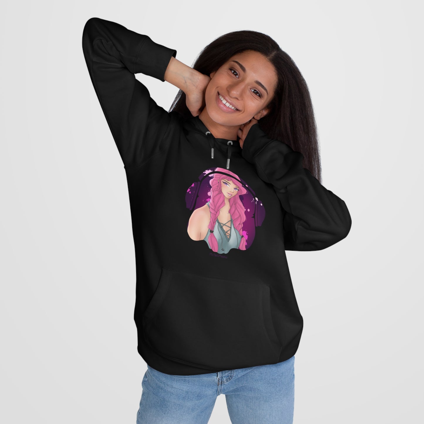 PicSellPeaks Wearable Art Hoodie Line "Hana" - PicSellPeaks Store