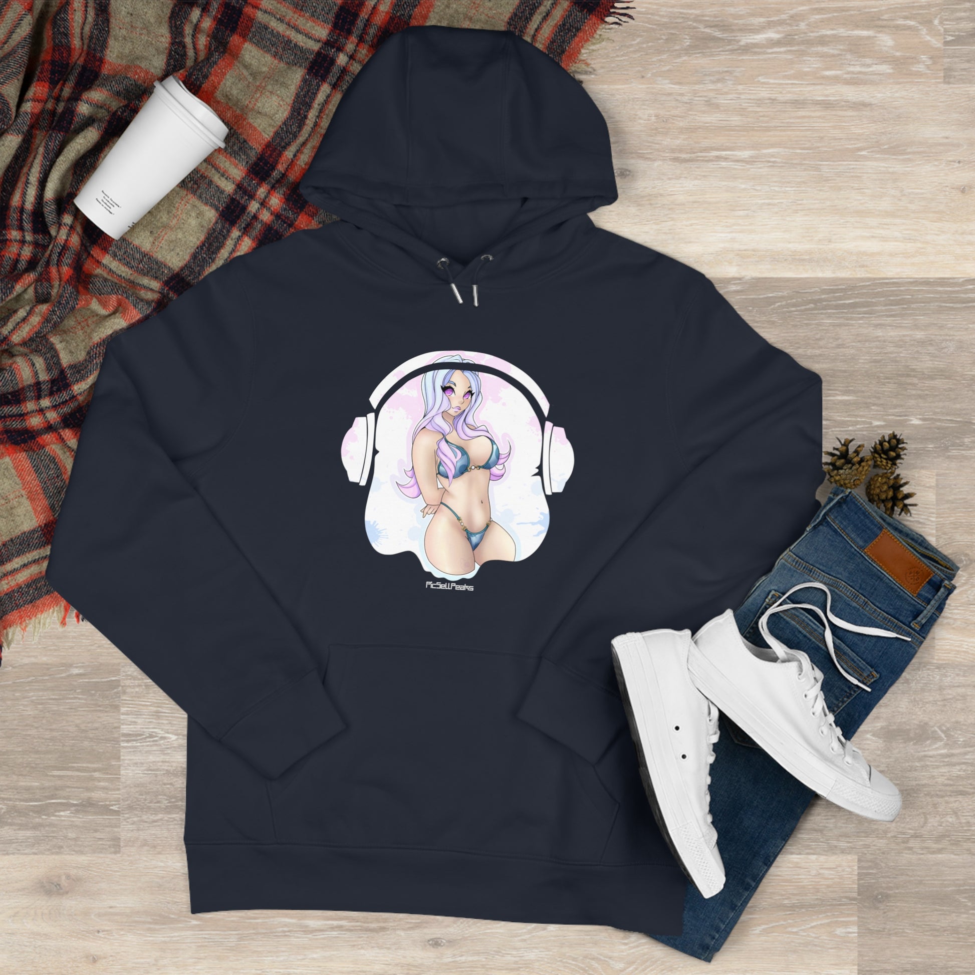 PicSellPeaks Wearable Art Hoodies - "Haru" - PicSellPeaks Store