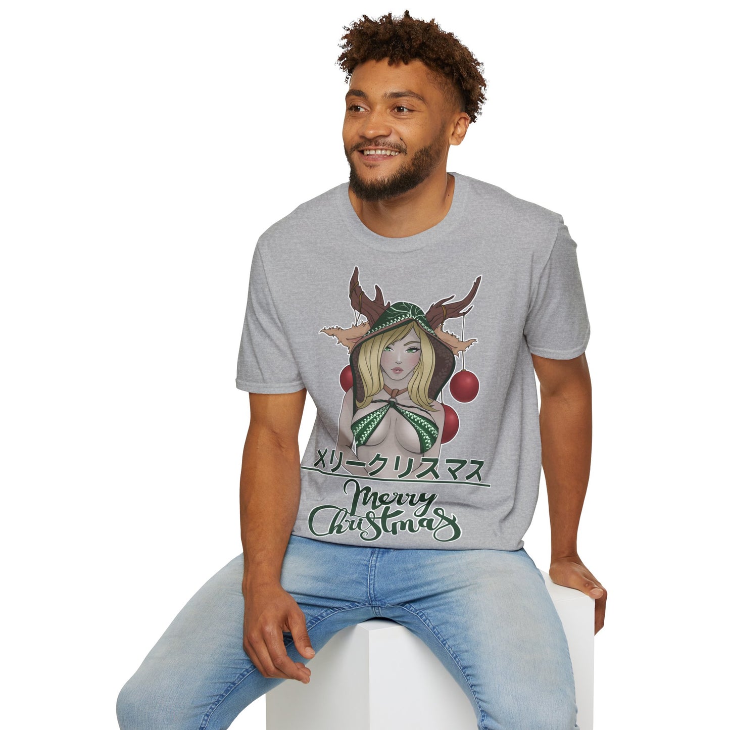 "Merry Christmas - Deer Girl" T-Shirt