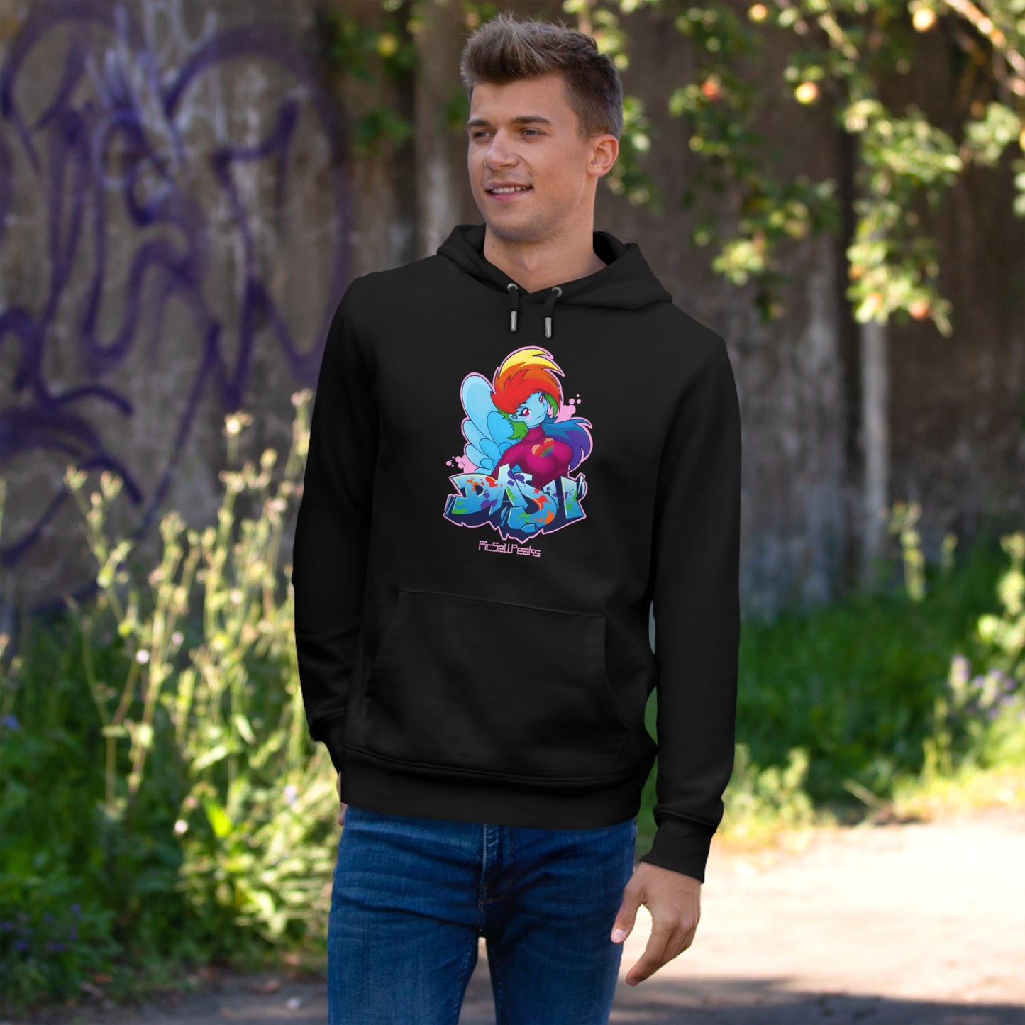 PicSellPeaks Wearable Art Hoodies - "Dash" - PicSellPeaks Store