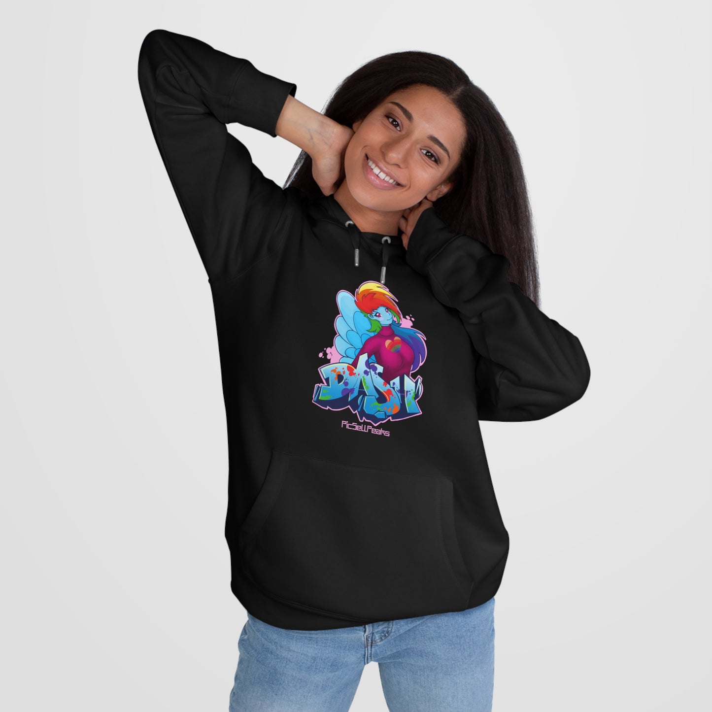 PicSellPeaks Wearable Art Hoodies - "Dash" - PicSellPeaks Store