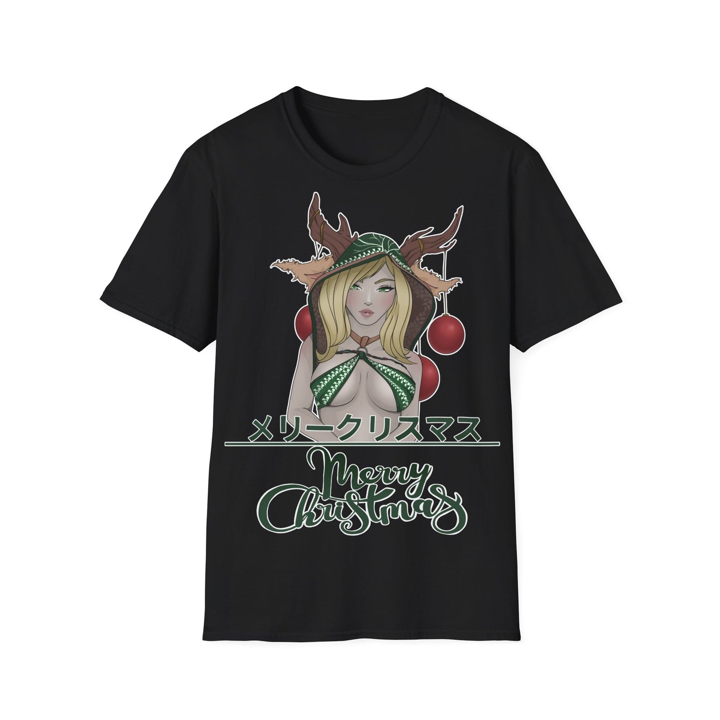 "Merry Christmas - Deer Girl" T-Shirt