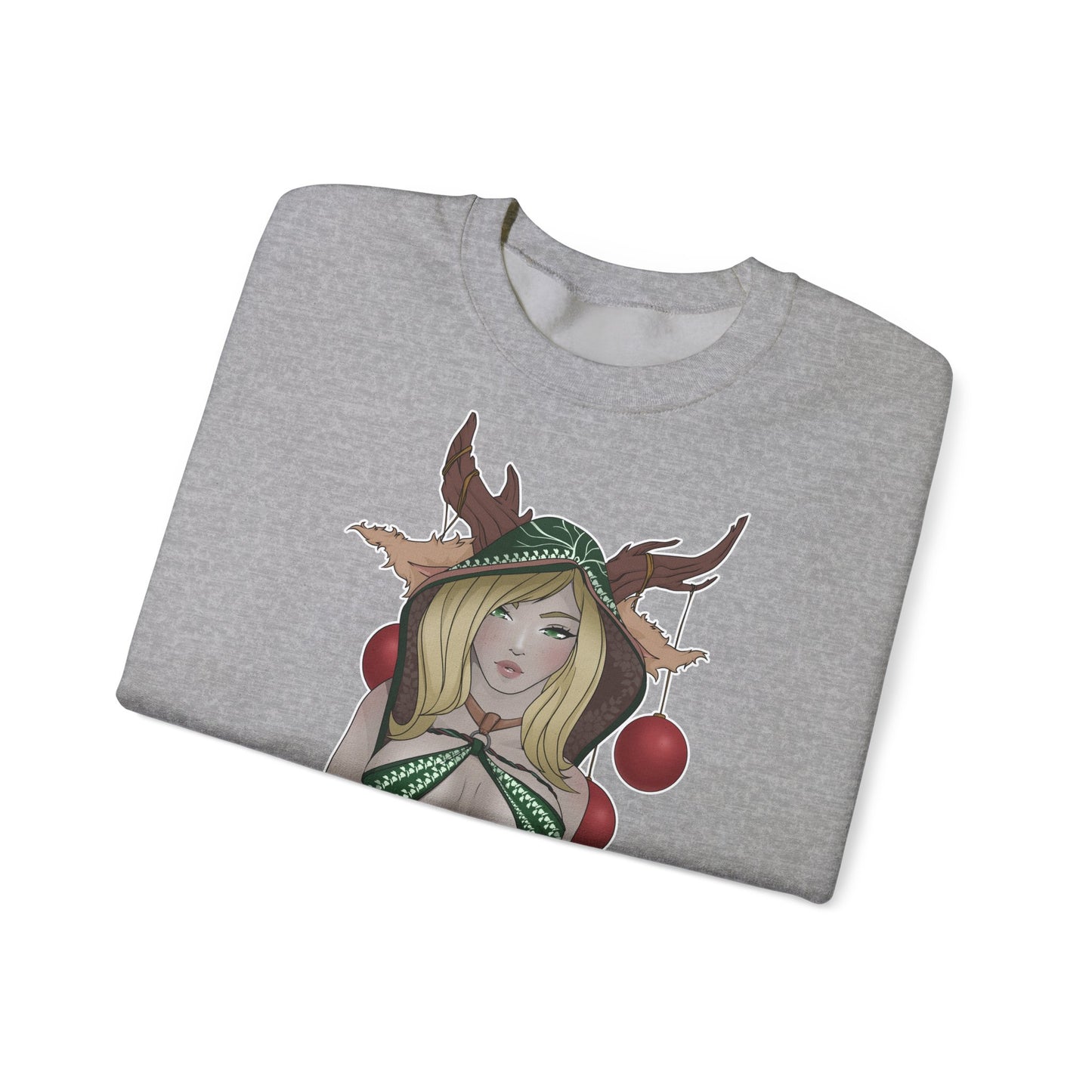 "Merry Christmas - Deer Girl" Pullover