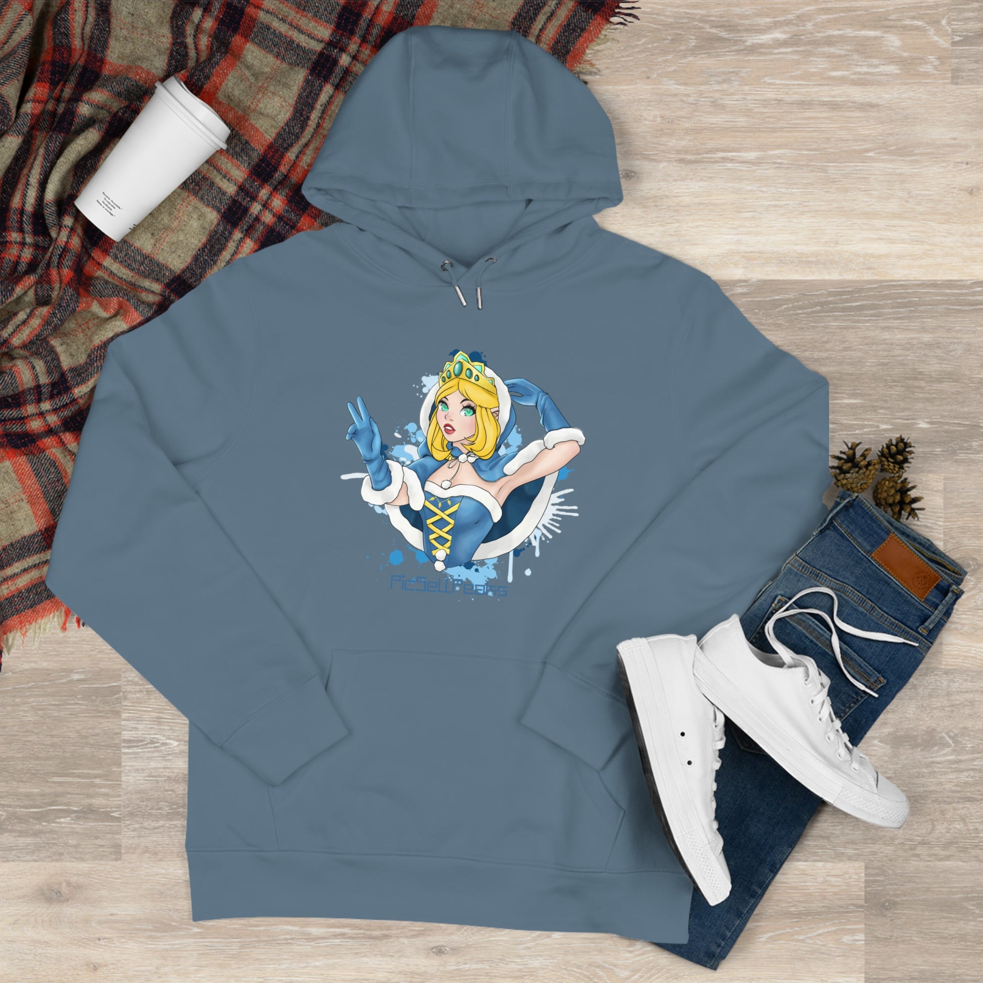 PicSellPeaks Wearable Art Hoodies - "Yuki" - PicSellPeaks Store