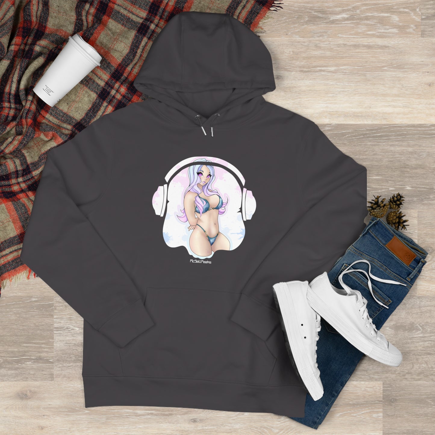 PicSellPeaks Wearable Art Hoodies - "Haru" - PicSellPeaks Store