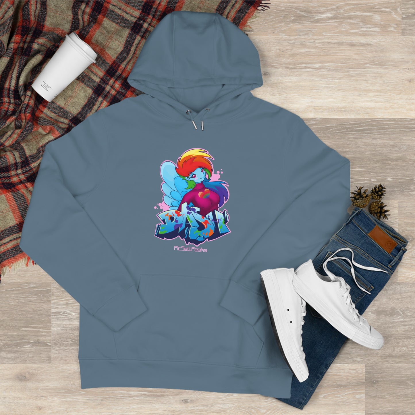 PicSellPeaks Wearable Art Hoodies - "Dash" - PicSellPeaks Store