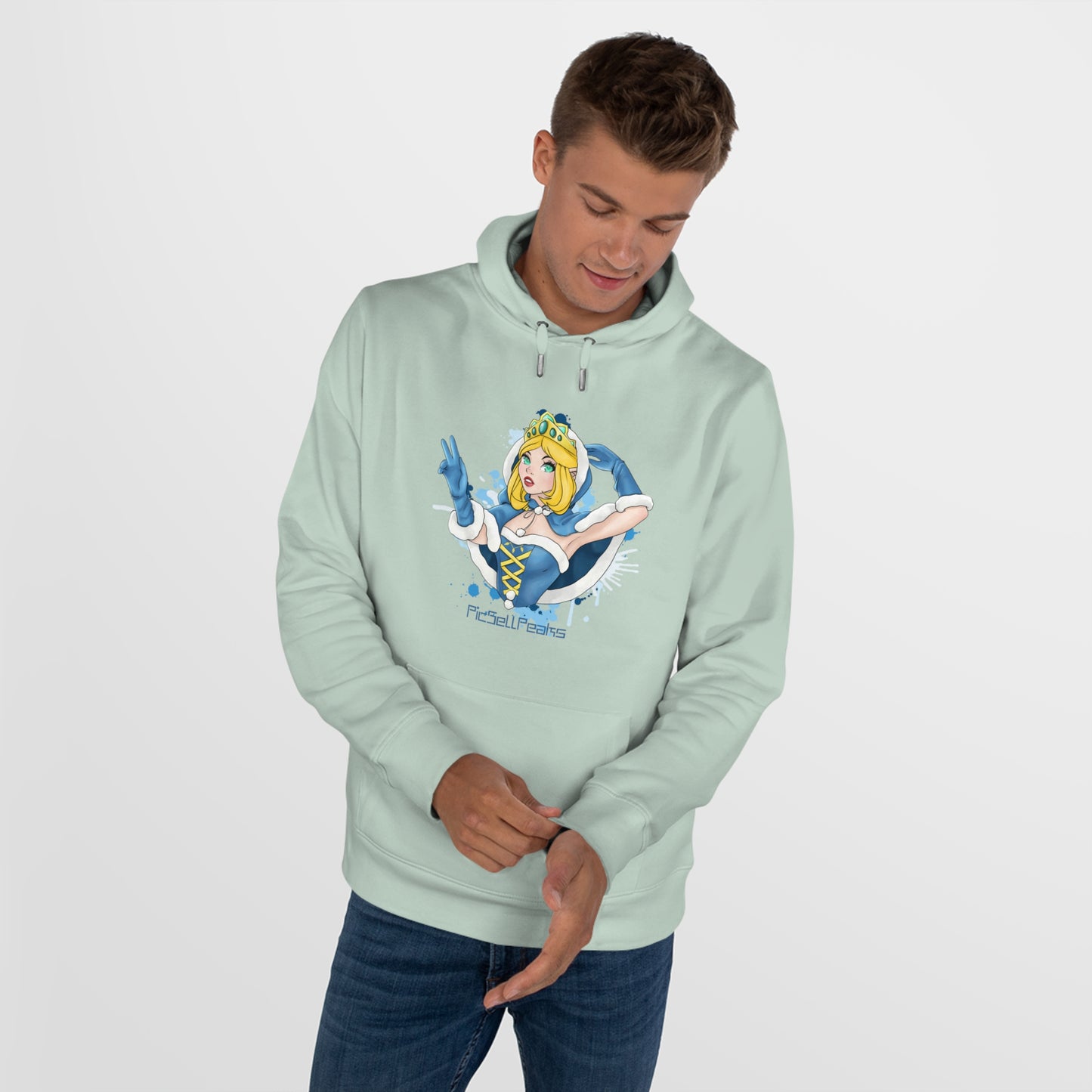 PicSellPeaks Wearable Art Hoodies - "Yuki" - PicSellPeaks Store